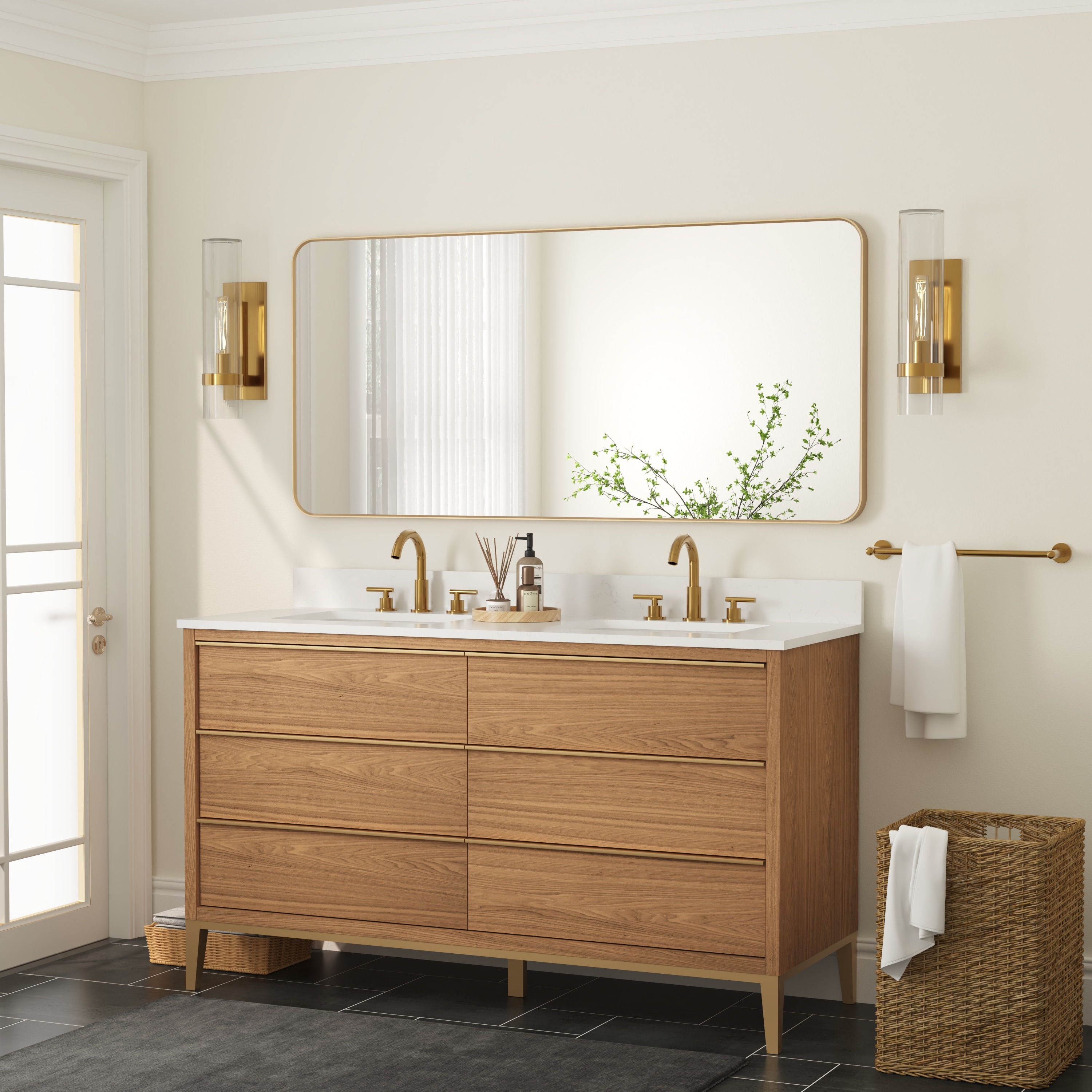 Forclover ALW20-4032RGB Framed-Bath-Mirrors - View #4