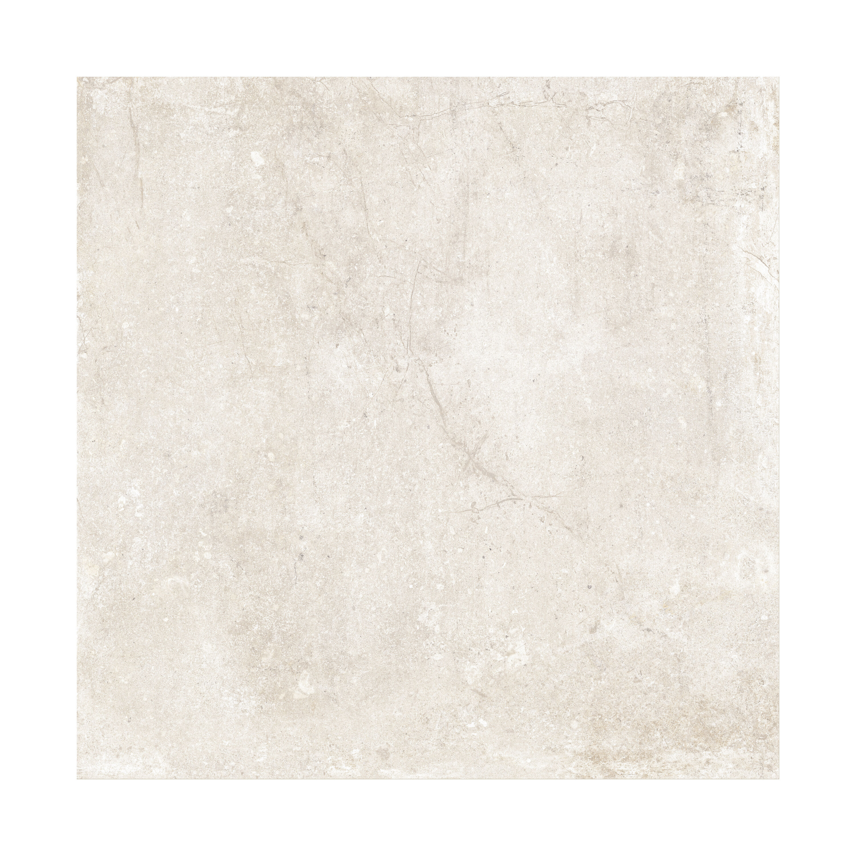WonderLand LPAVNSORIVO2424 24-in L x 24-in W x 0.79-in H Square Ivory/Matte Porcelain Paver Multi-pack