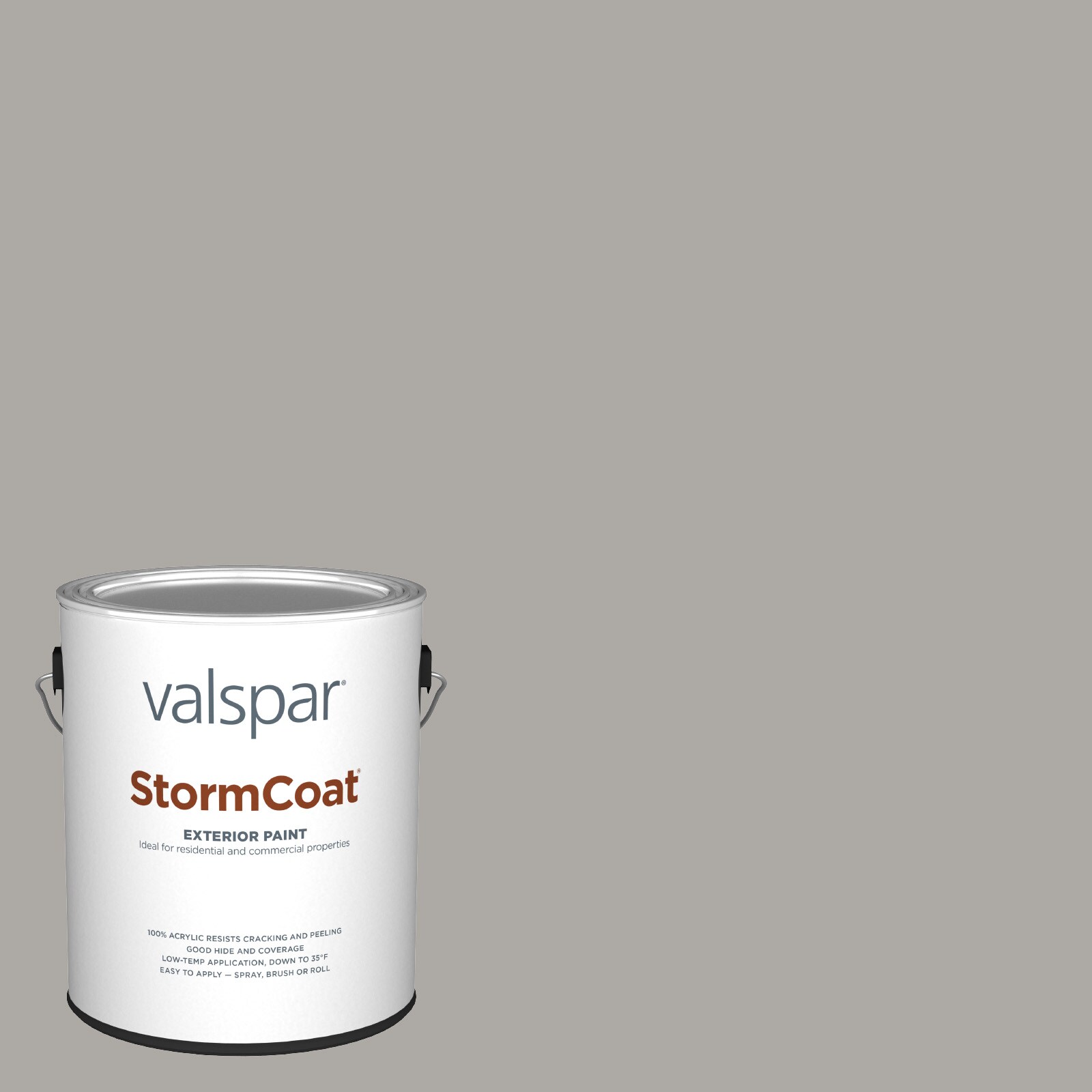 Valspar 4003-1C-146990 Storm Coat Satin Rocky Bluffs 4003-1C Latex Exterior ( 1-gallon )