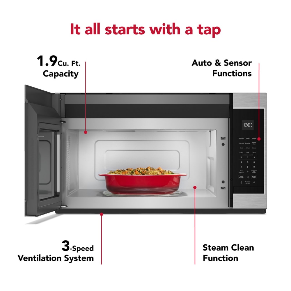 KitchenAid KMMS230RPS Otr-Mwo - View #4