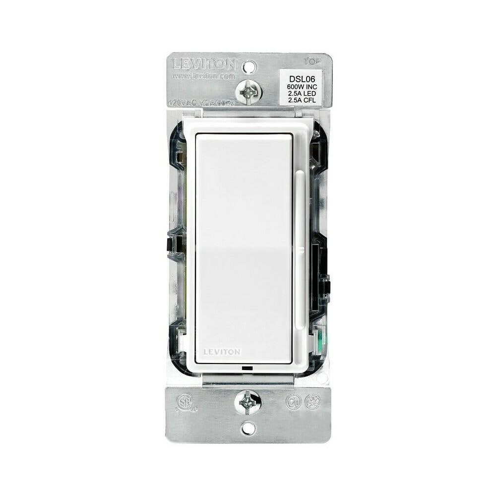 Leviton ORGL83634  Mfg R00-DSL06-1LM 3 Way Side Pole Slide Dimmer