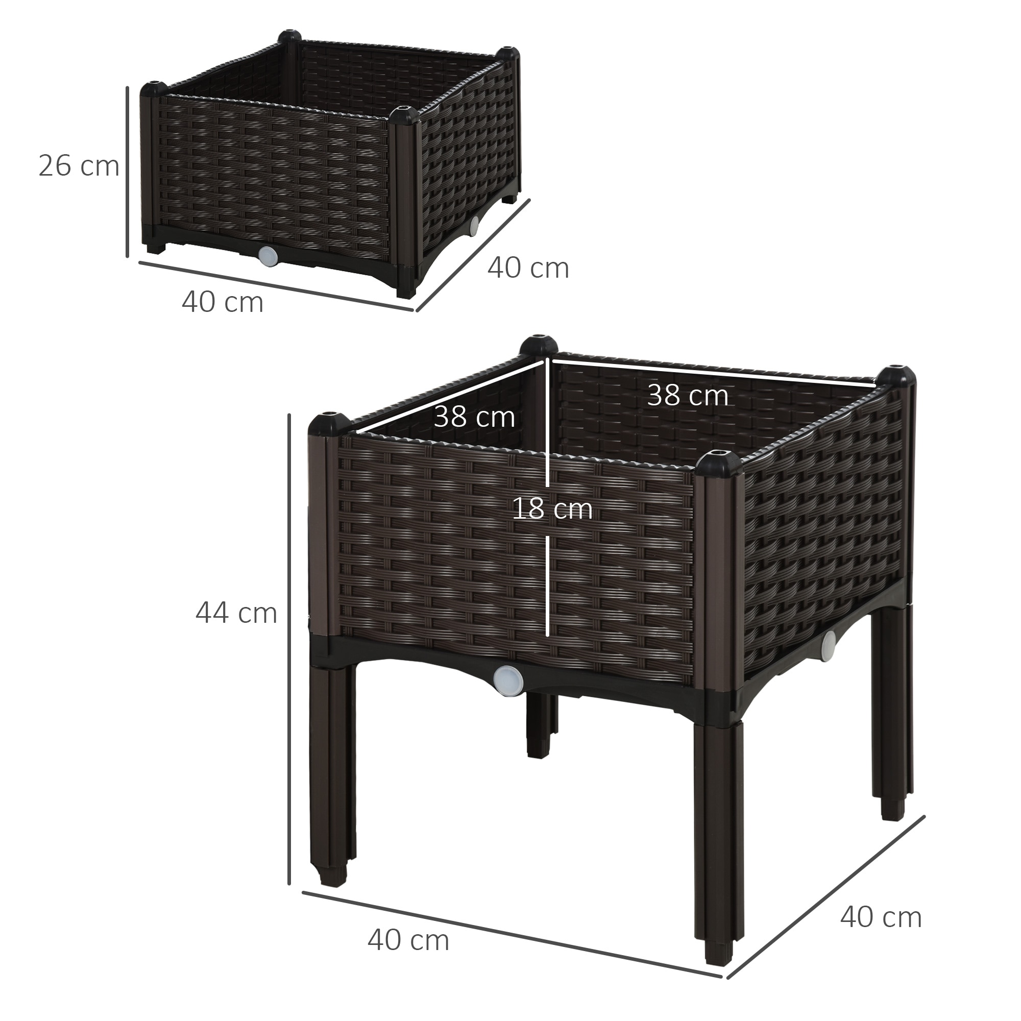 Damerin W213RA Raised-Garden-Beds - View #7