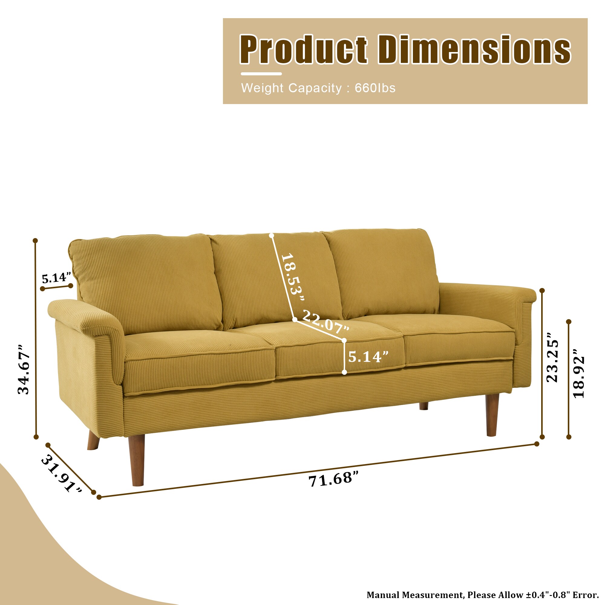 weaxty HMBGLS600 Sofas-Loveseats - View #2