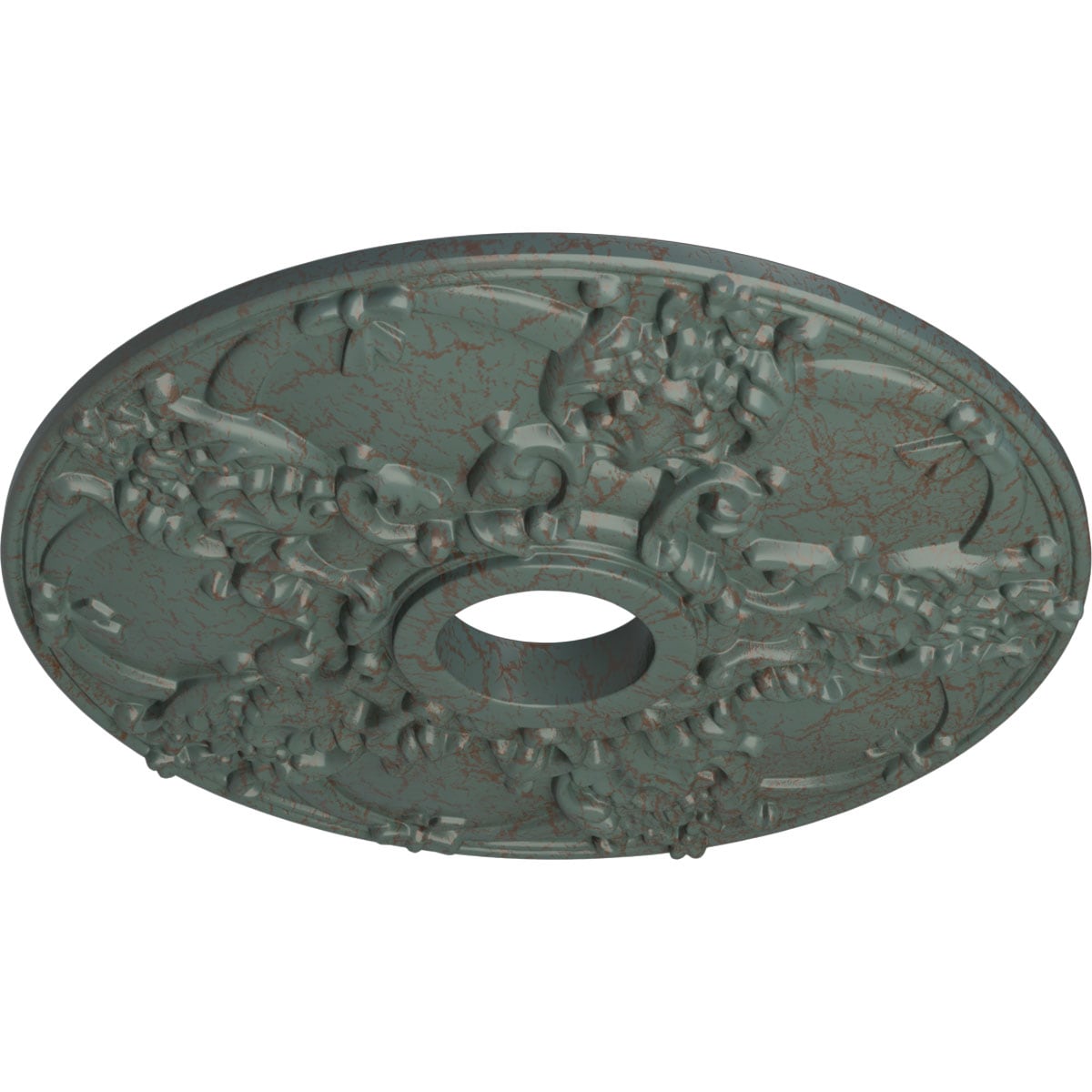 Ekena Millwork CM18NOCBC Ceiling-Medallions - View #2