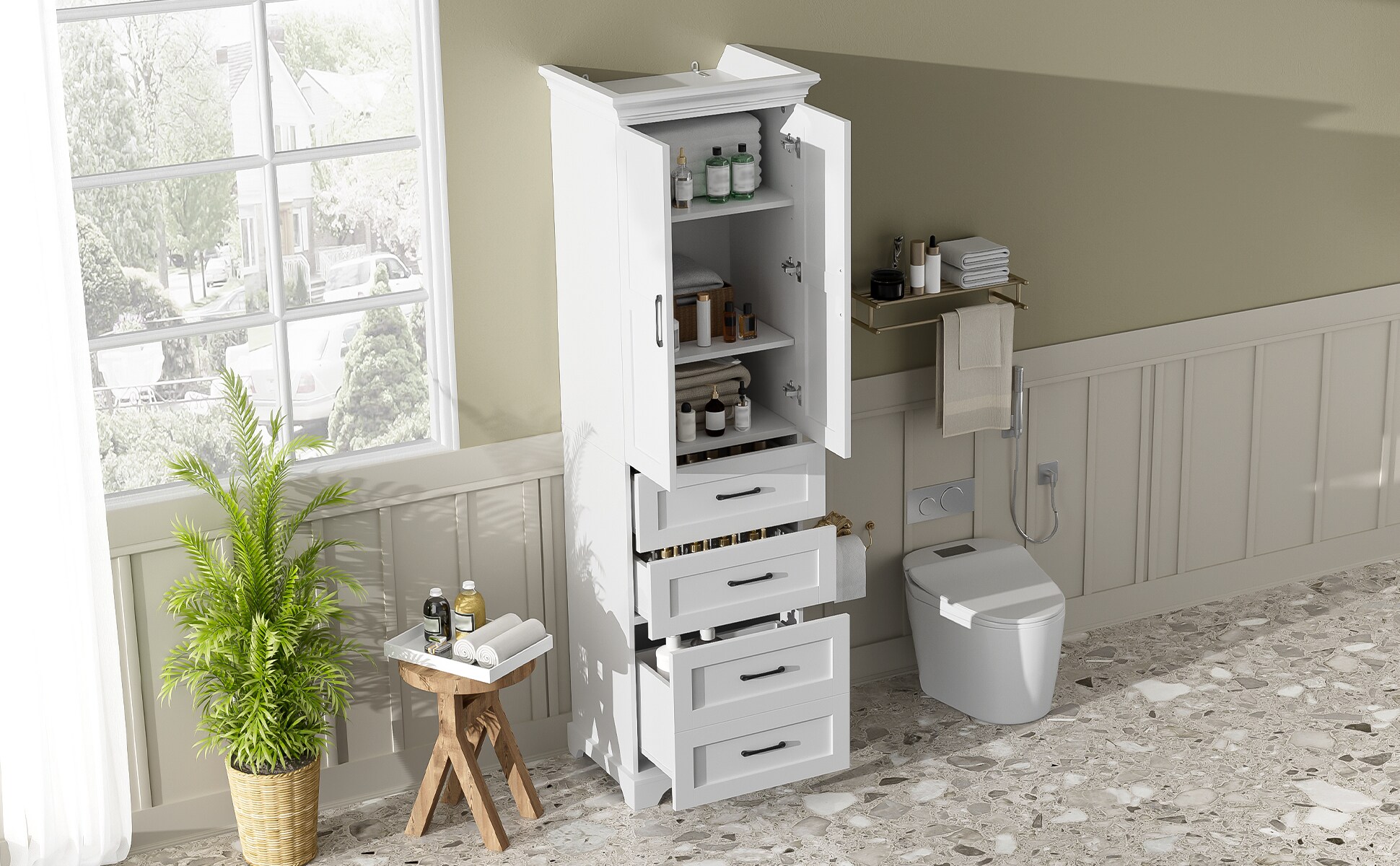 GDFStudio 351742 Linen-Cabinets - View #20