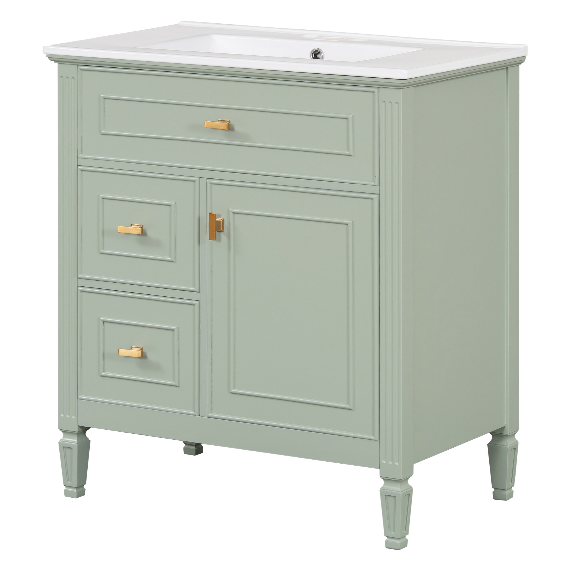 WELLFOR WA24-MBZ Bath-Vanity-Combo - View #2