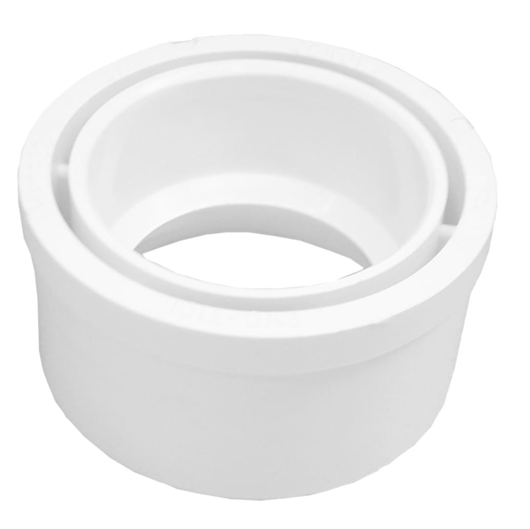Genova 60232N 3-in x 2-in Schedule 30 PVC DWV Reducing Bushing