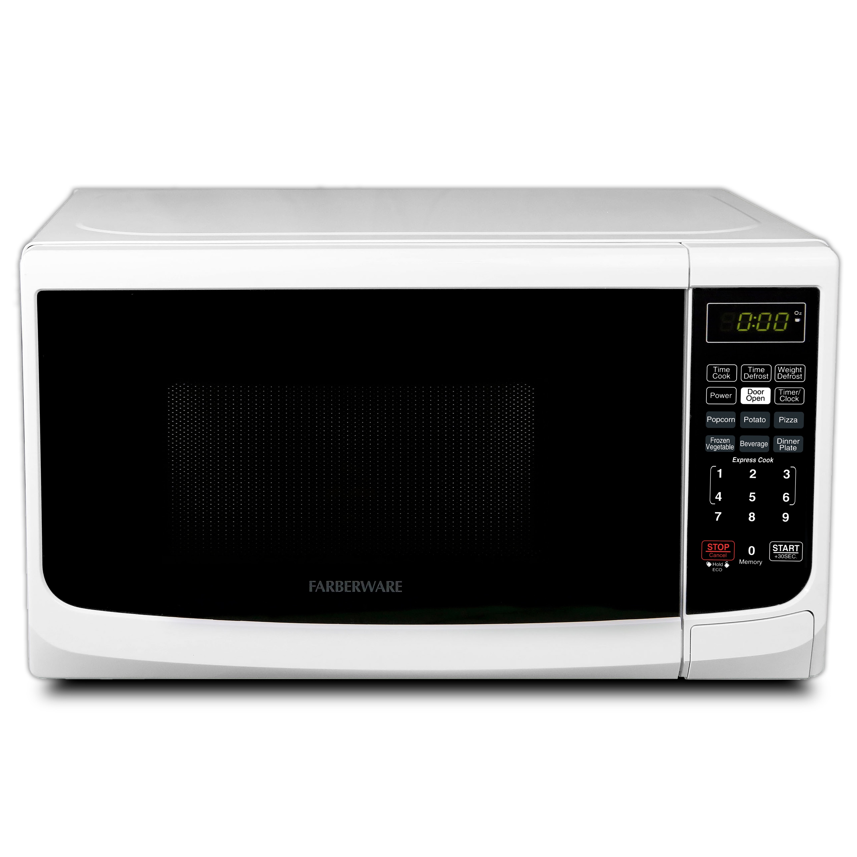 Farberware FMO07ABTWHA 0.7-cu ft Small (Less than 1.5-cu ft) 700 -Watt Countertop Microwave ( White )