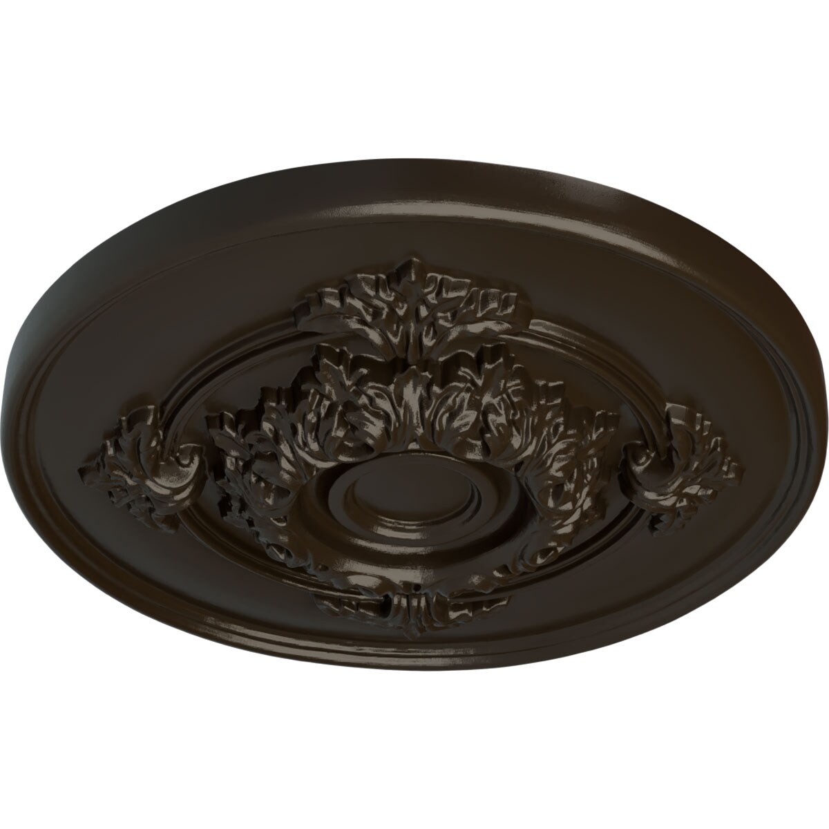 Ekena Millwork CM13MOSHF Ceiling-Medallions - View #2