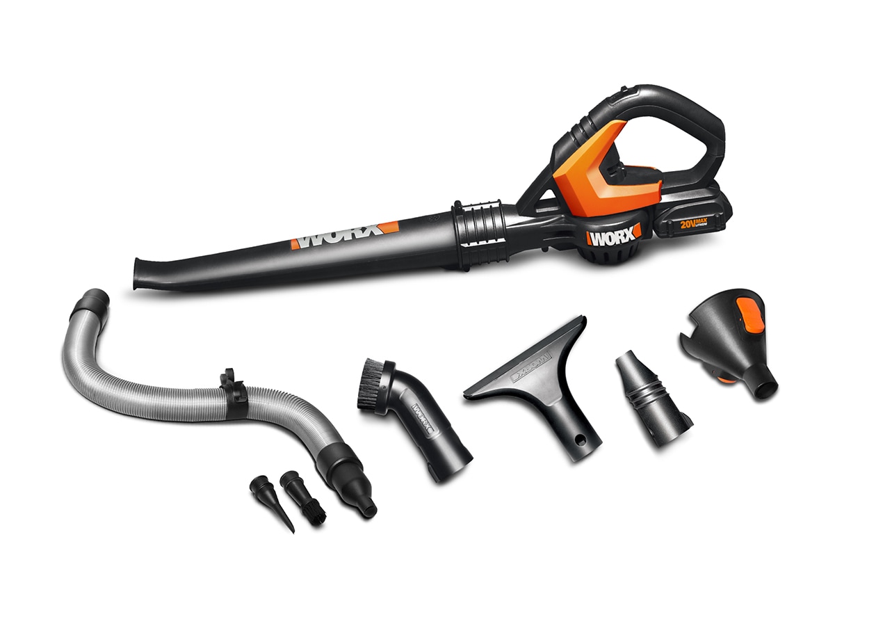 WORX 120 MPH 20V Li-ion WORXAIR Cordless Blower/Sweeper, 3-5 Charger at  Tractor Supply Co.