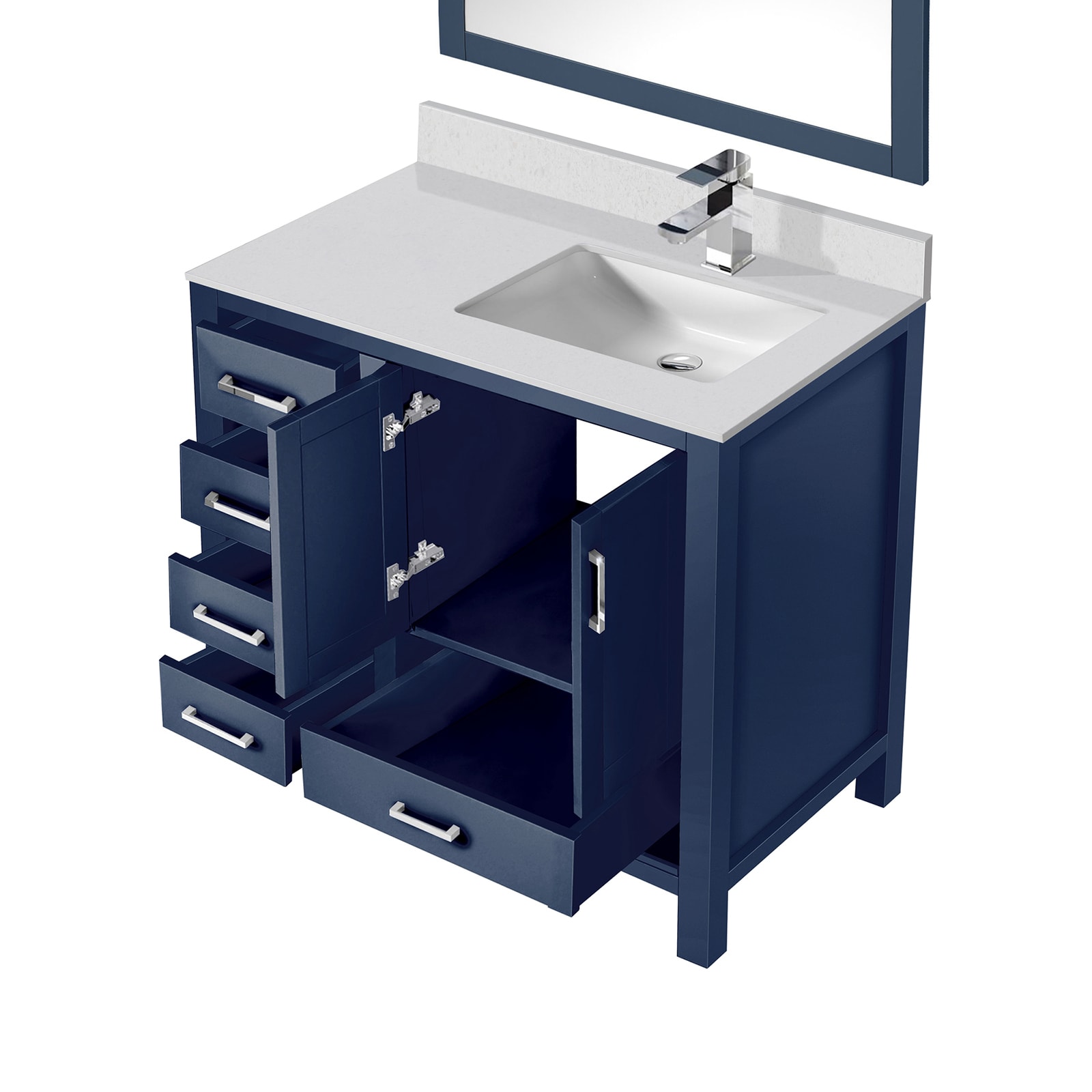 Lexora LVJ36SE311R Bath-Vanity-Combo - View #3