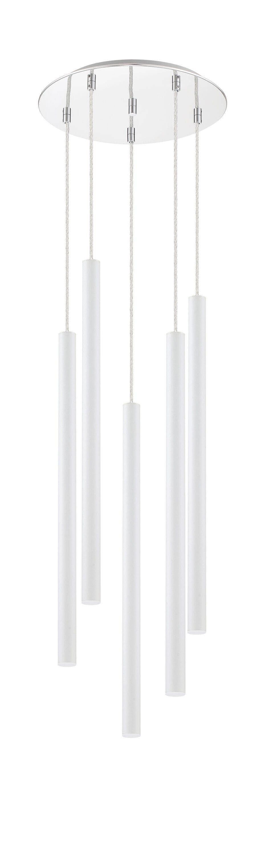Z-Lite 917MP24-WH-LED-5RCH Pool-Table-Lighting - View #3