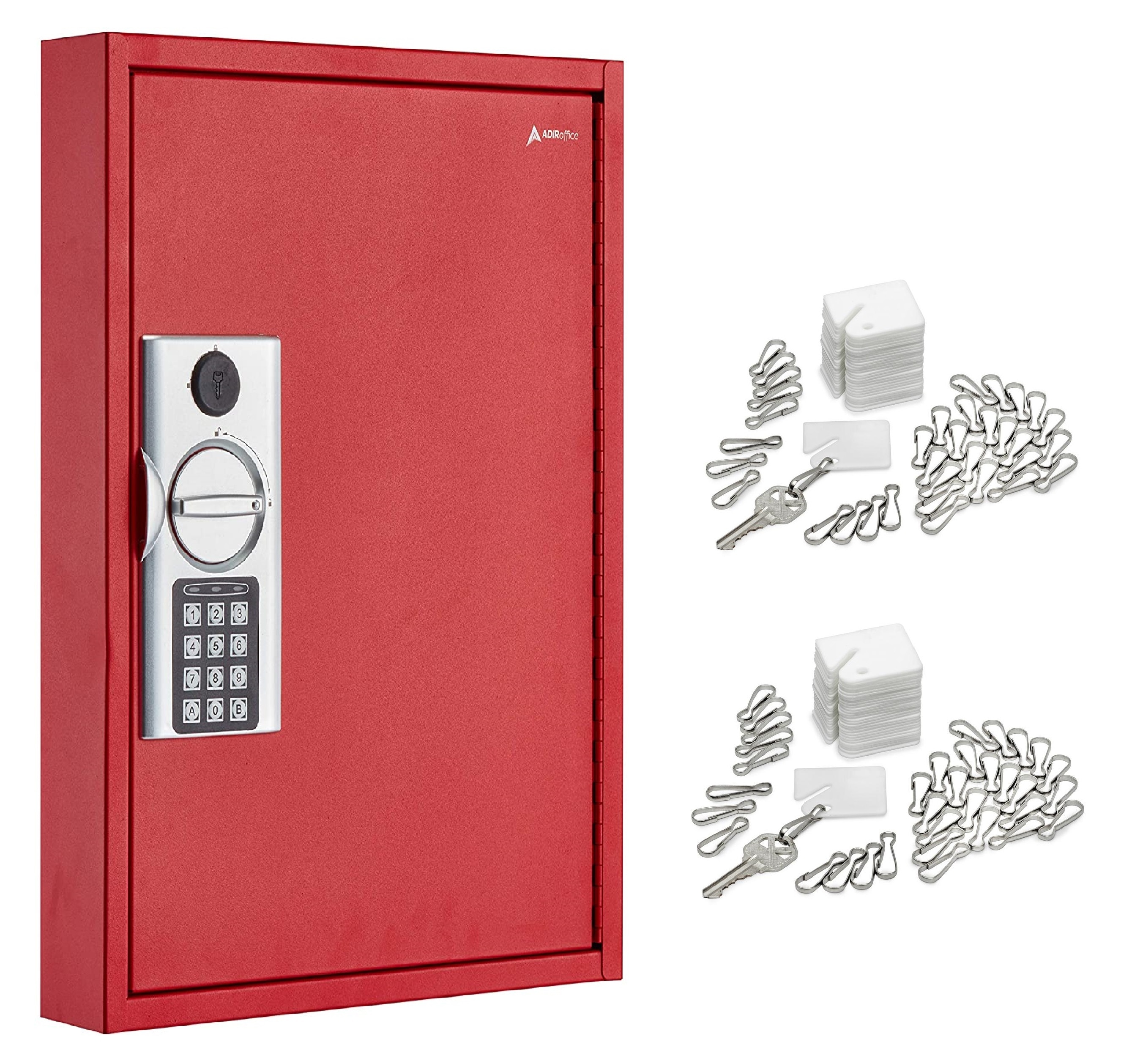 AdirOffice Waterproof Fireproof Keyed Key Safe 680-40-BLK-689-PKG Sansujyuku sansujyuku.com