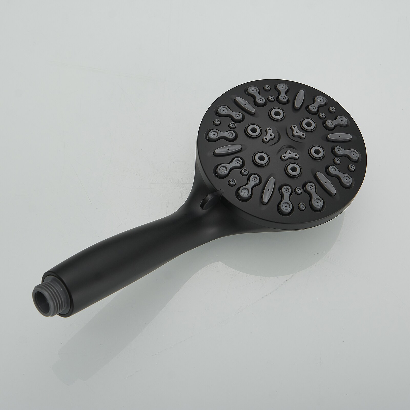 Matte Black Dual Function Rain Shower Faucet Combo Set