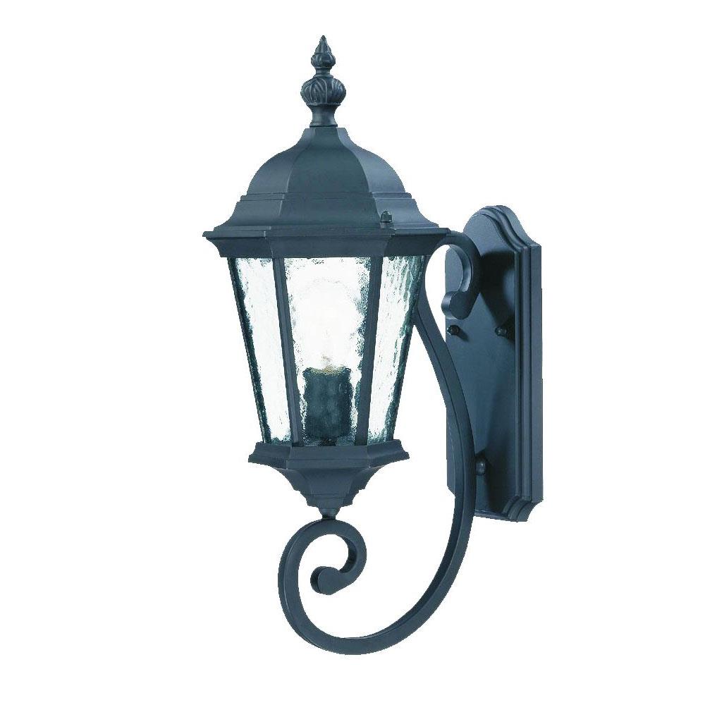 Acclaim Lighting Telfair 1-Light 22-in Matte Black Outdoor Light in the Outdoor Wall Lights department at Lowes.com