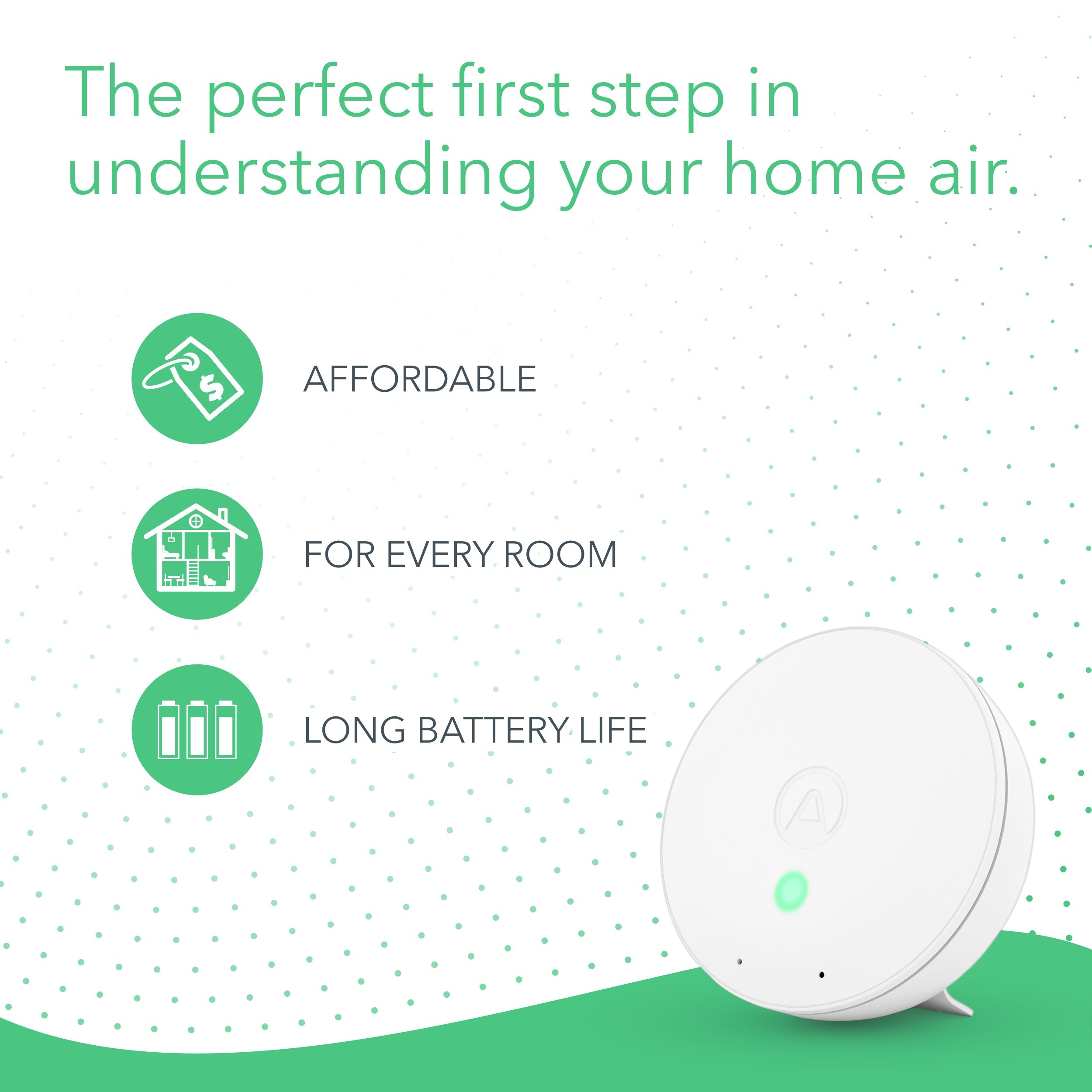Airthings 292 Air-Quality-Monitors - View #3