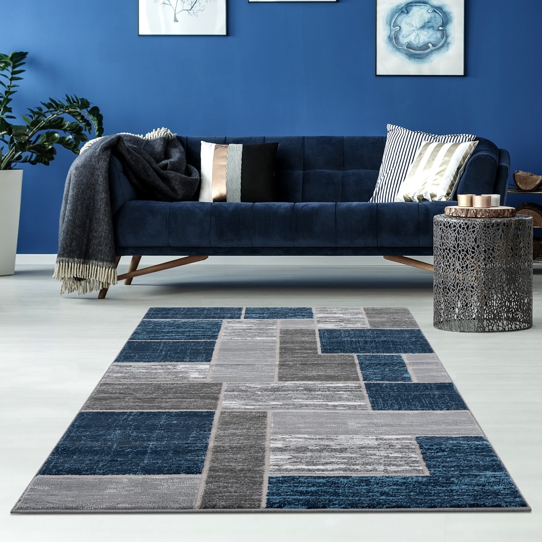 LBaiet SL973B57 BLUE rugs - View #8