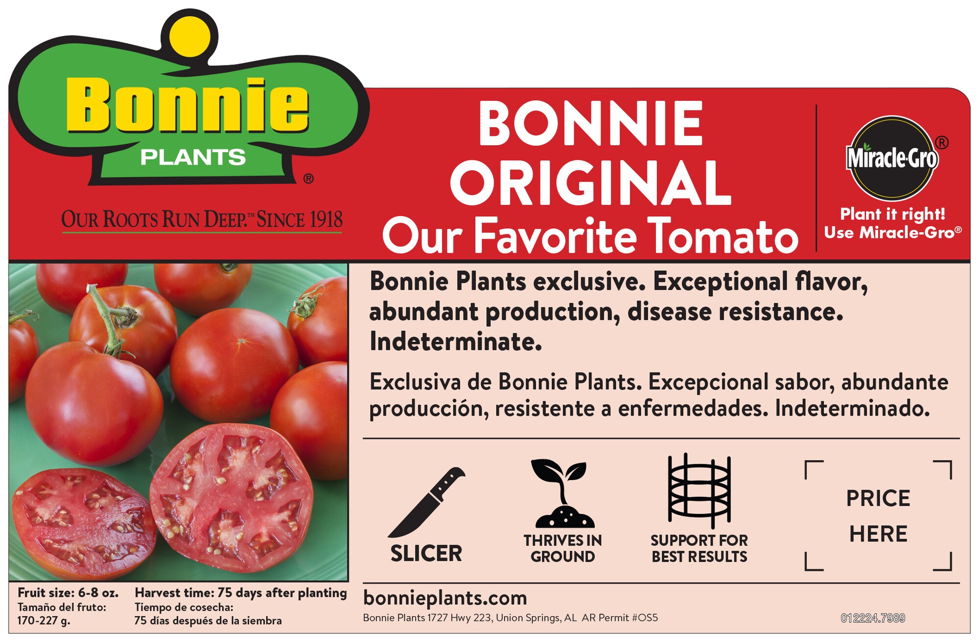 Bonnie Plants 49-311153 Vegetable-Plants - View #2