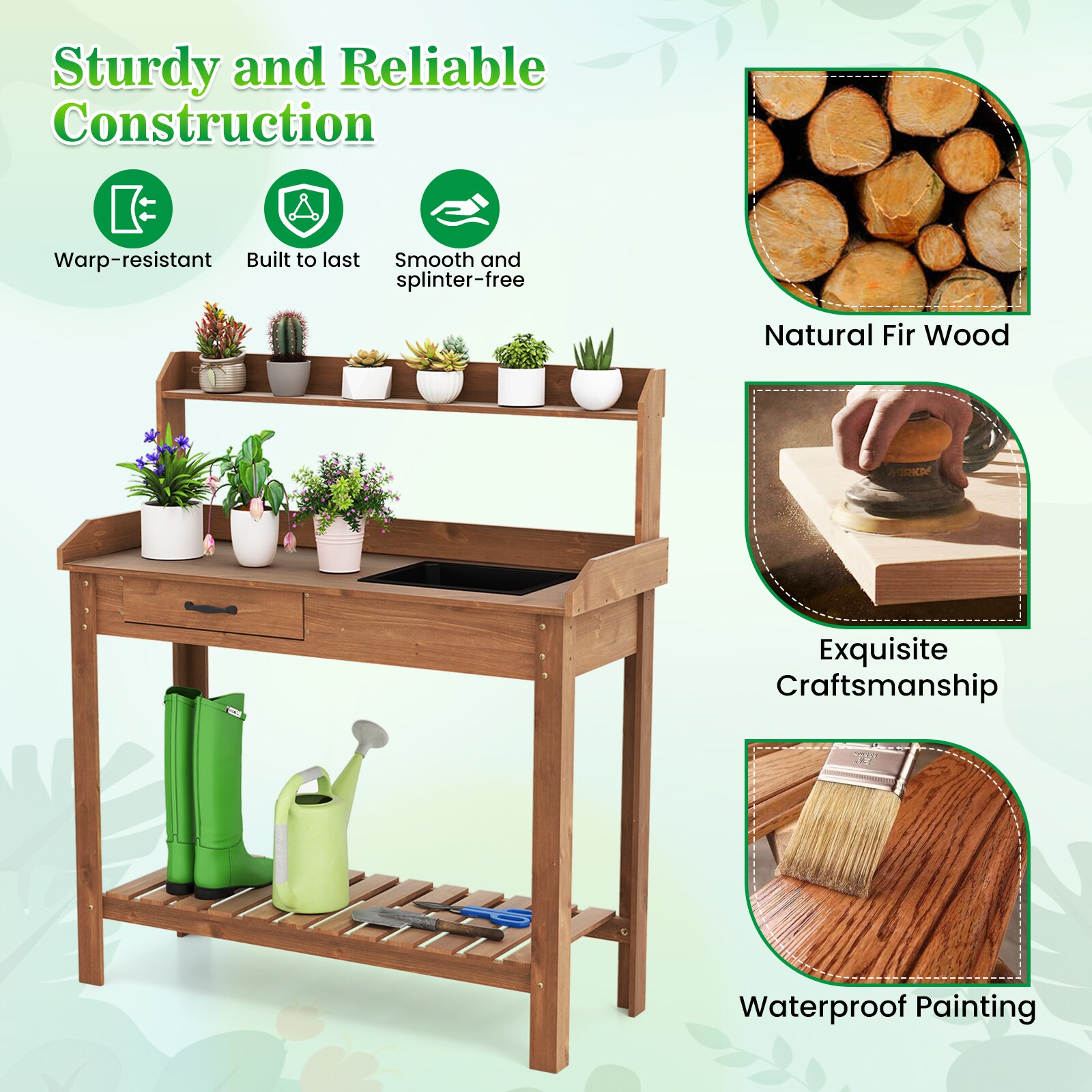 Ayelon GD43GT41CF Potting-Benches - View #5