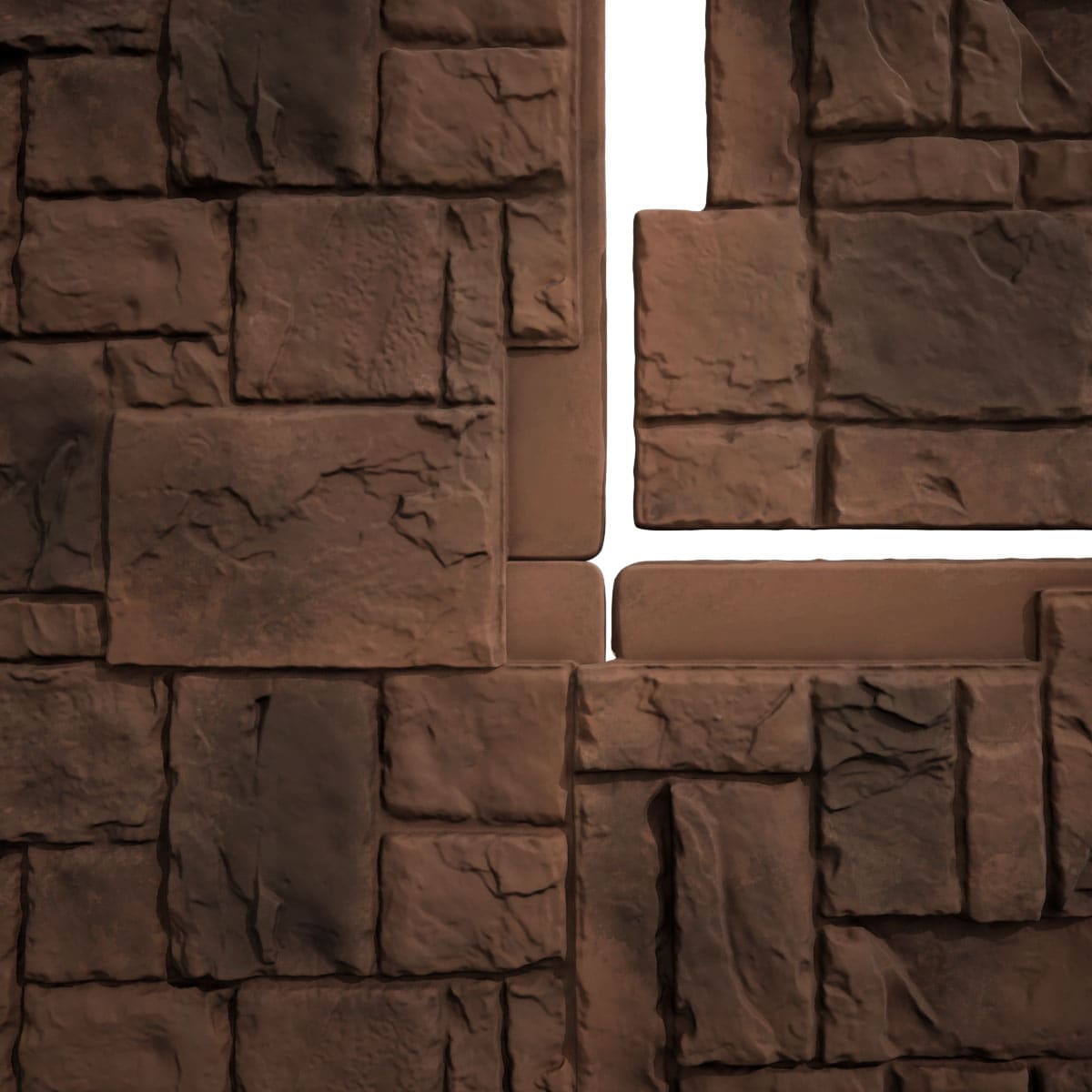 Ekena Millwork PNU24X48CRCB Stone-Veneer - View #10
