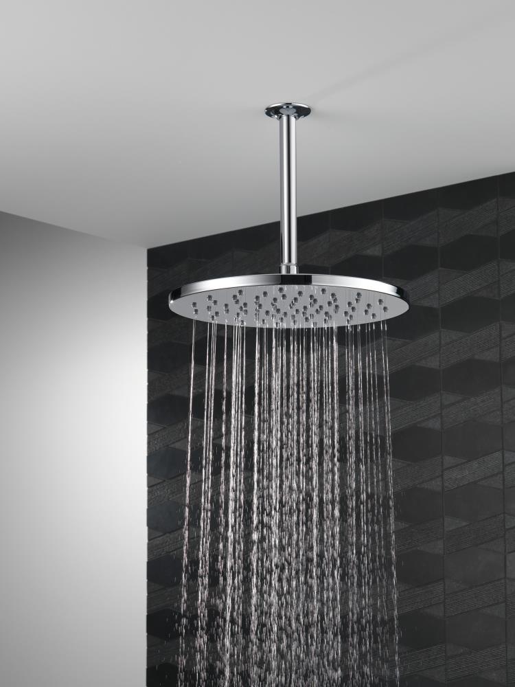 Delta Universal Showering Components Chrome 1-Spray Rain Shower Head 1. ...