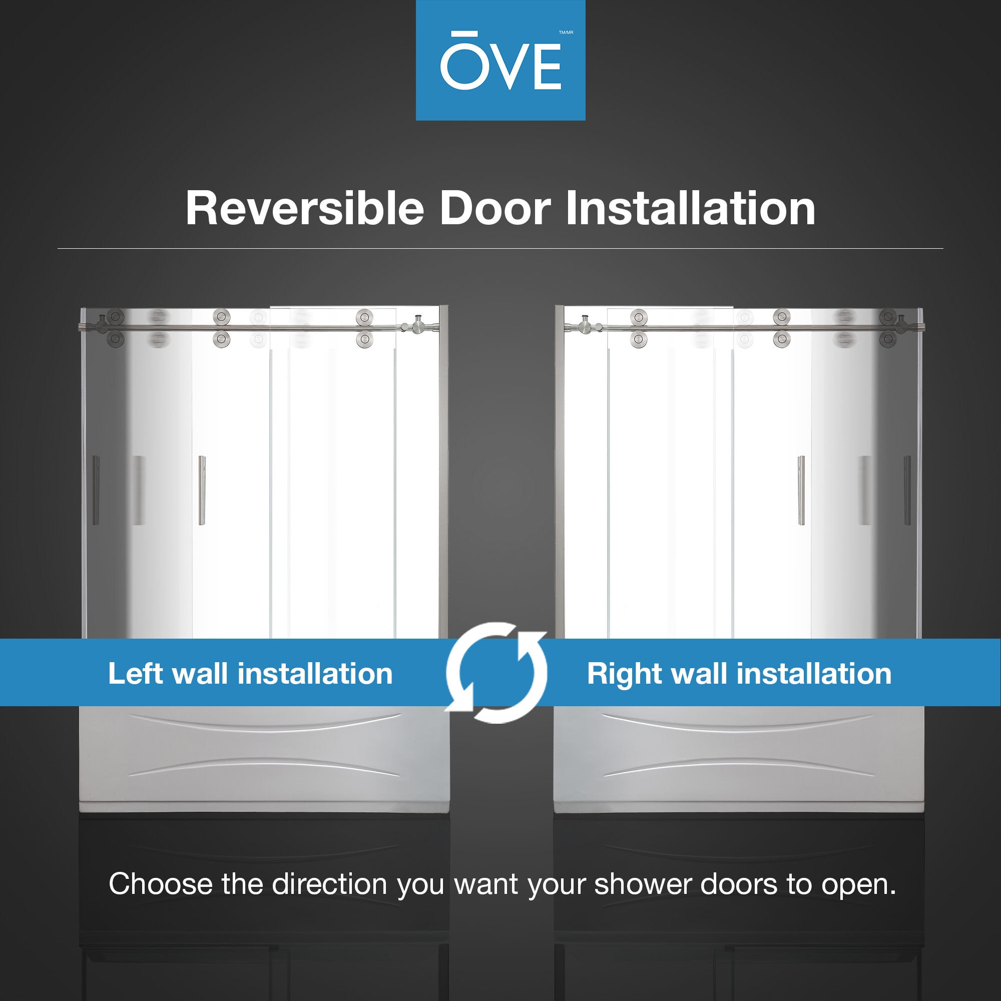 OVE Decors SYDNEY-SNTD Bathtub-Doors - View #7