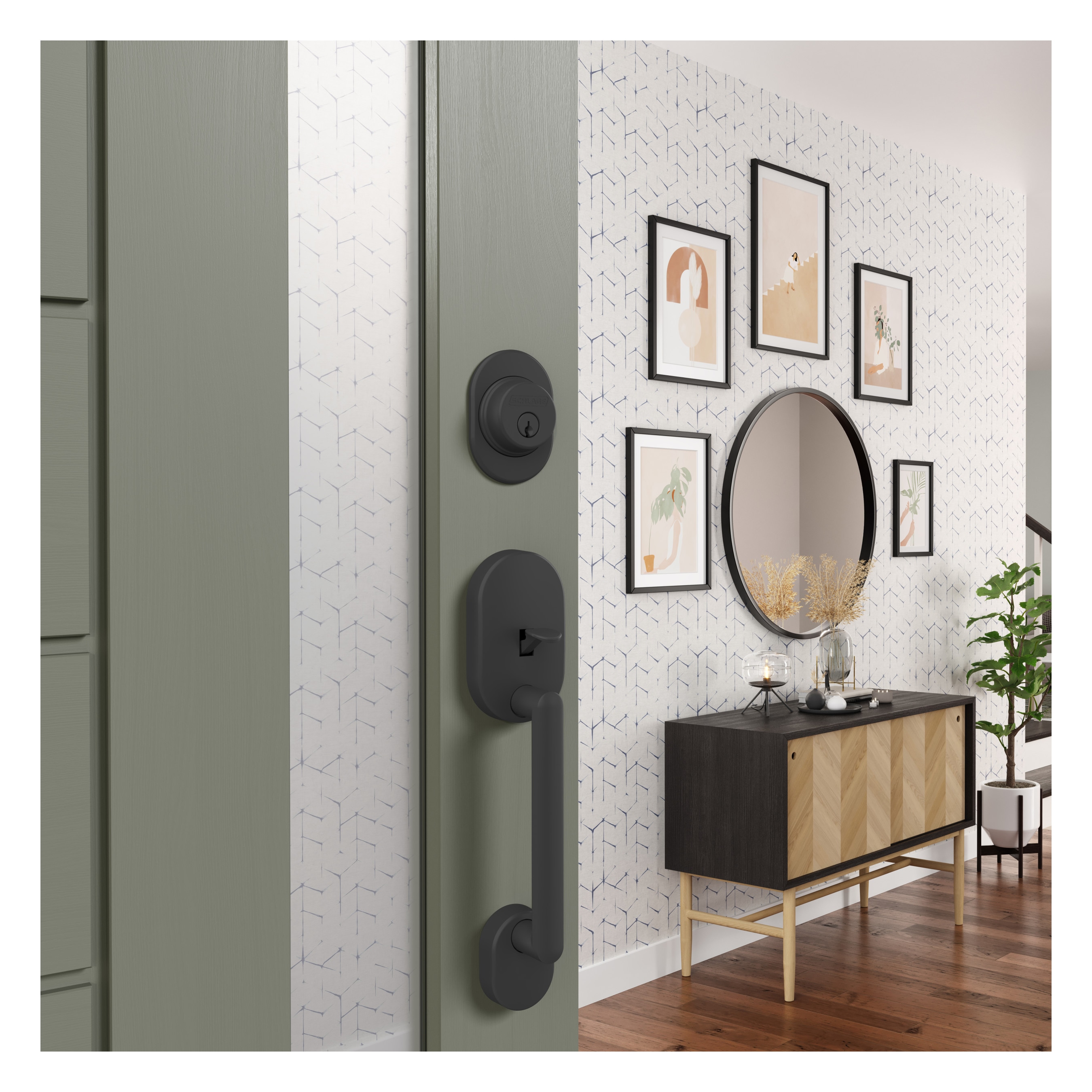 Schlage B60 RMN 622 Door-Deadbolts - View #2