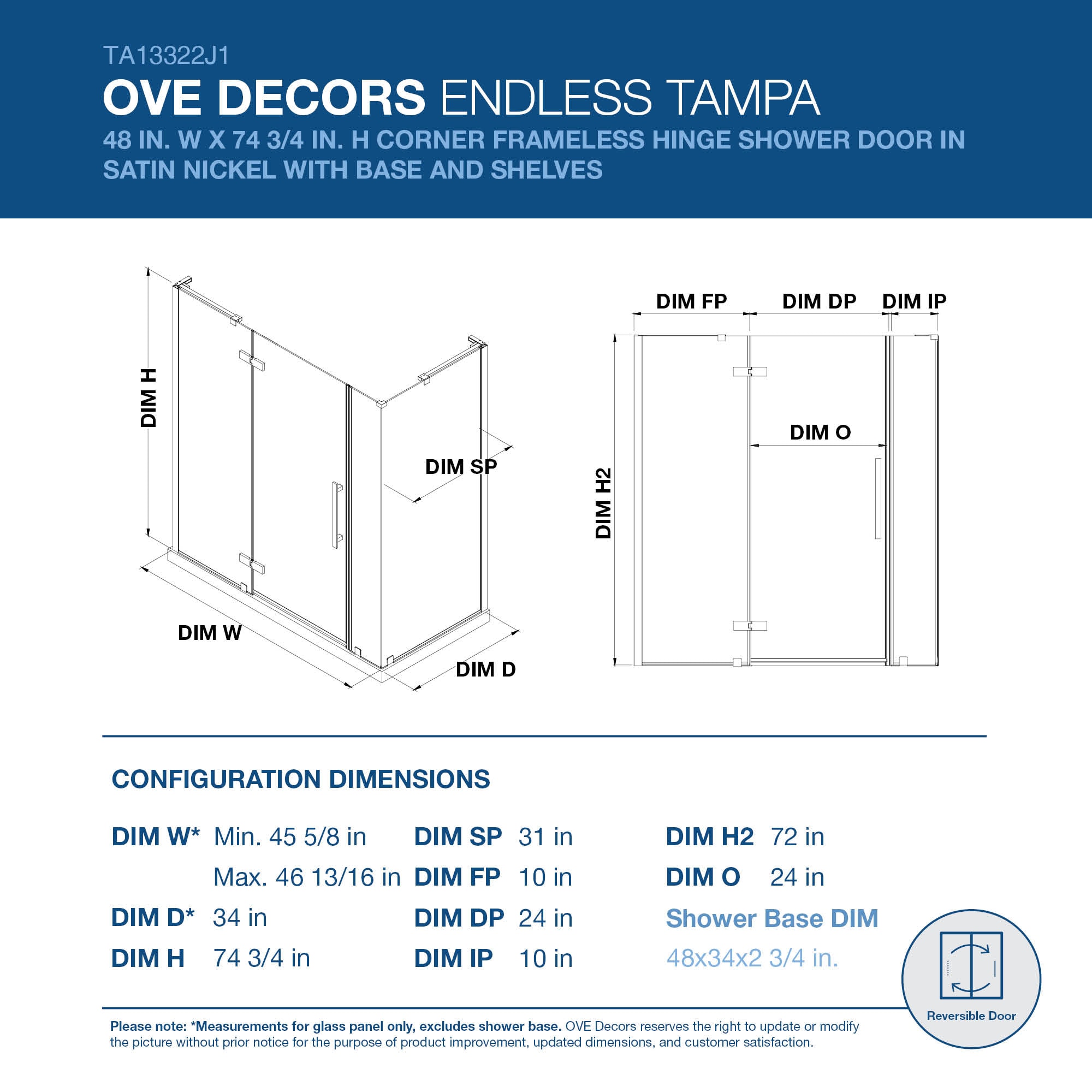 OVE Decors 828796085540 Alcove-Shower-Kit - View #2