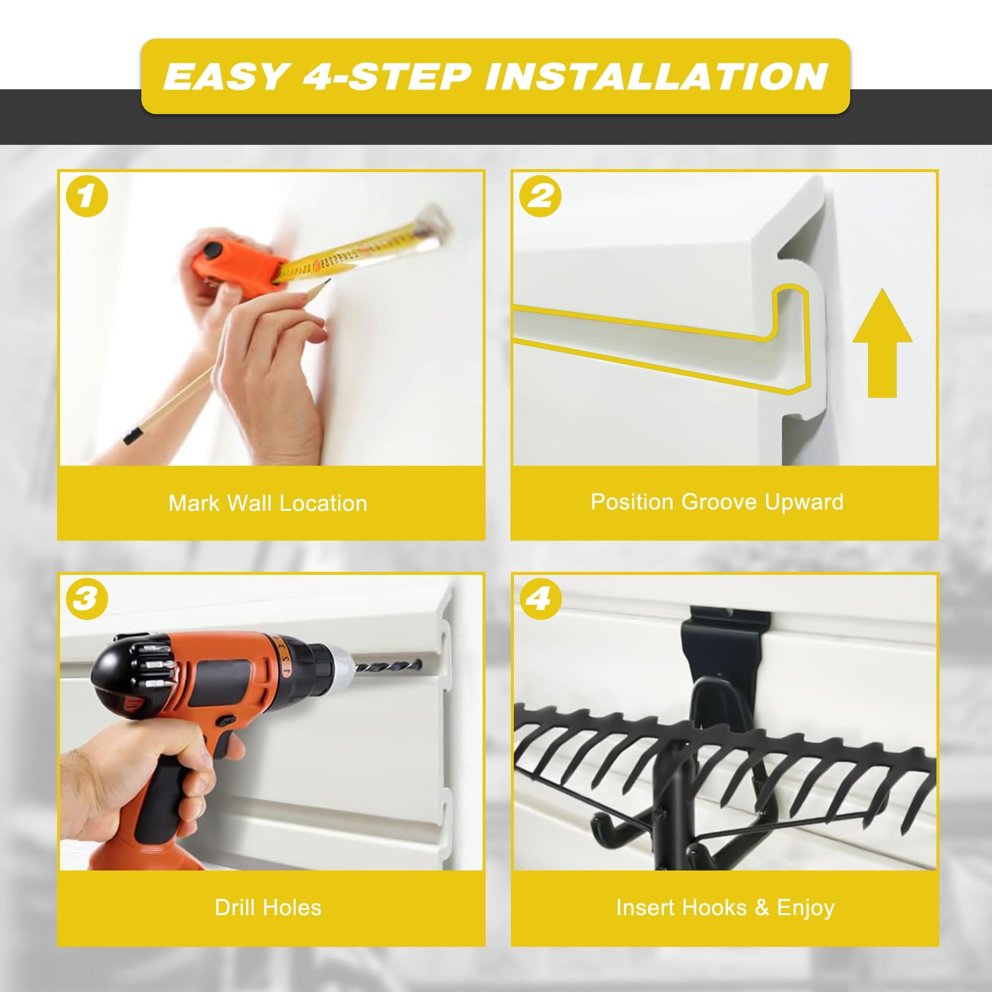 KHKFY LKH0710X027 Garage-Storage-Rail-Sys-Acc - View #6