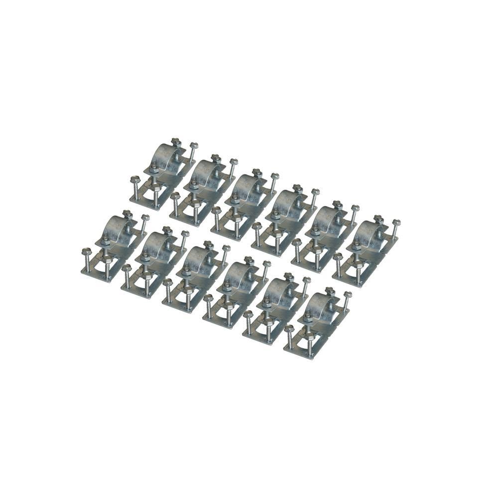 OZCO 52212 2-3/8-in Galvanized Steel Deck Post Tie Wood To Steel (12-Pack)