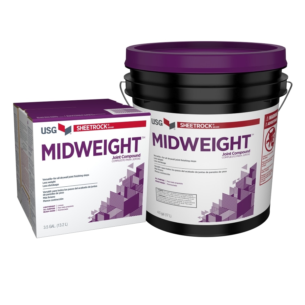 SHEETROCK Brand 4.5 Gallons Premixed Medium Weight Drywall Joint