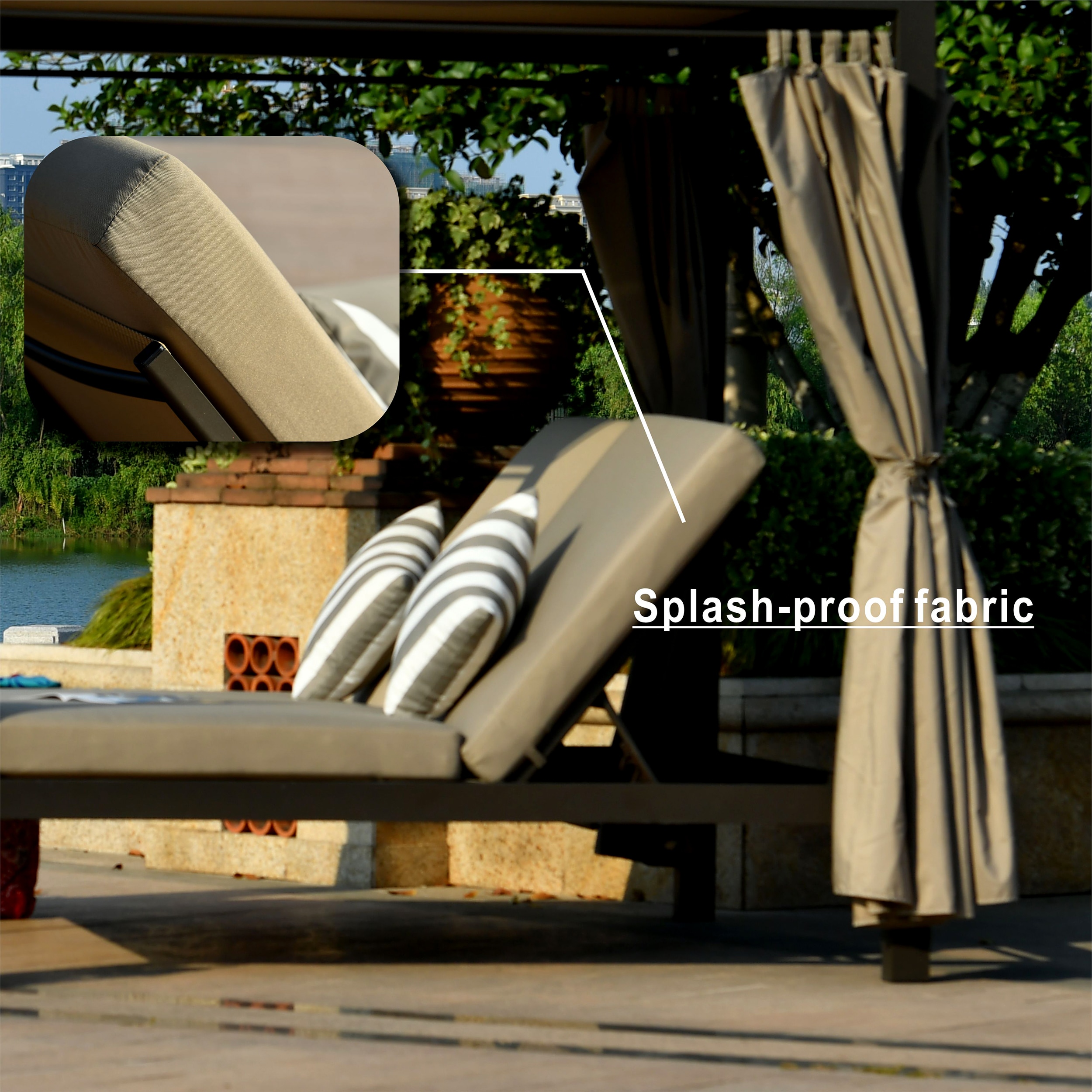 Moda Furnishings MOL-1129B Patio-Chairs - View #5