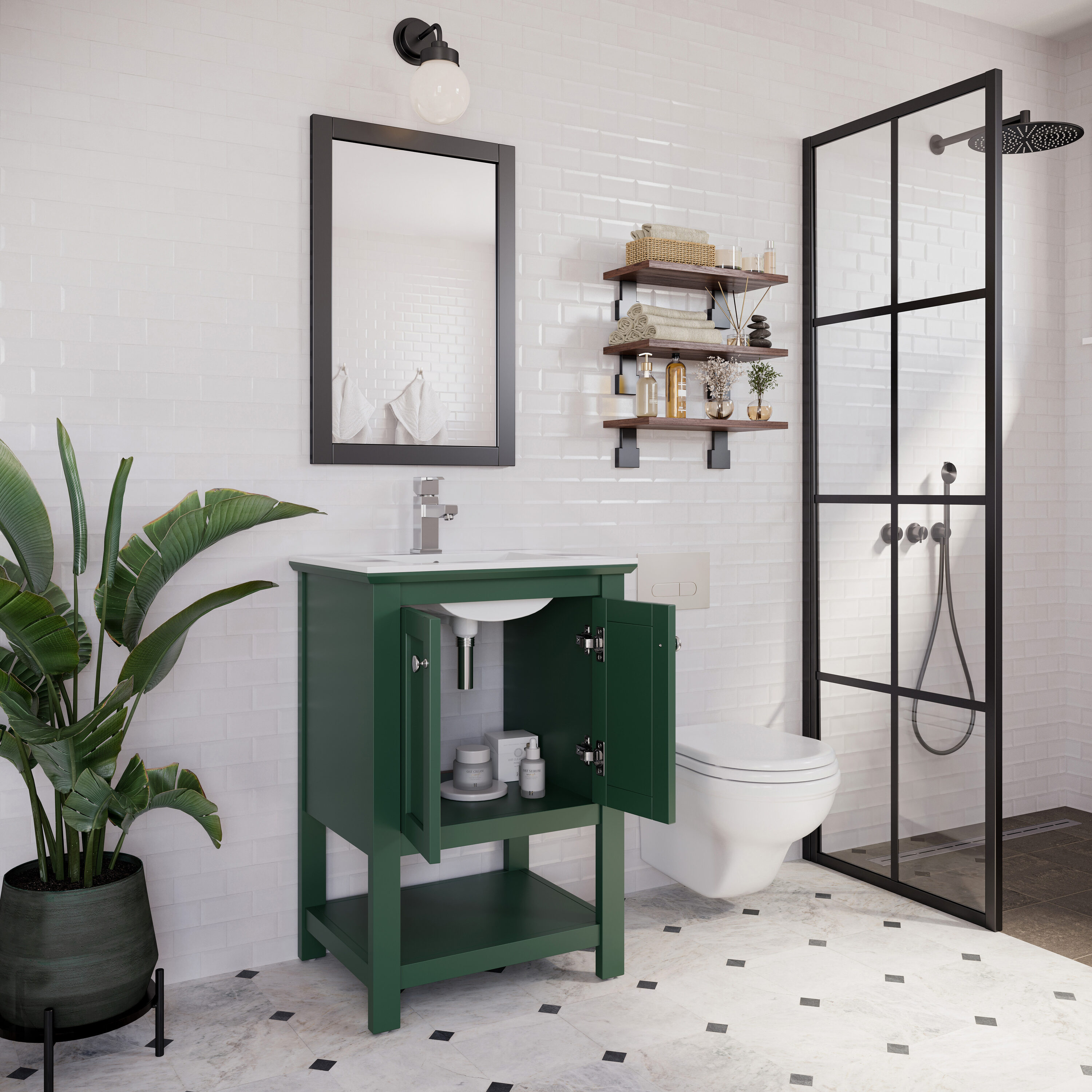 Fresca FCB2304GRN-I Bath-Vanity-Combo - View #4