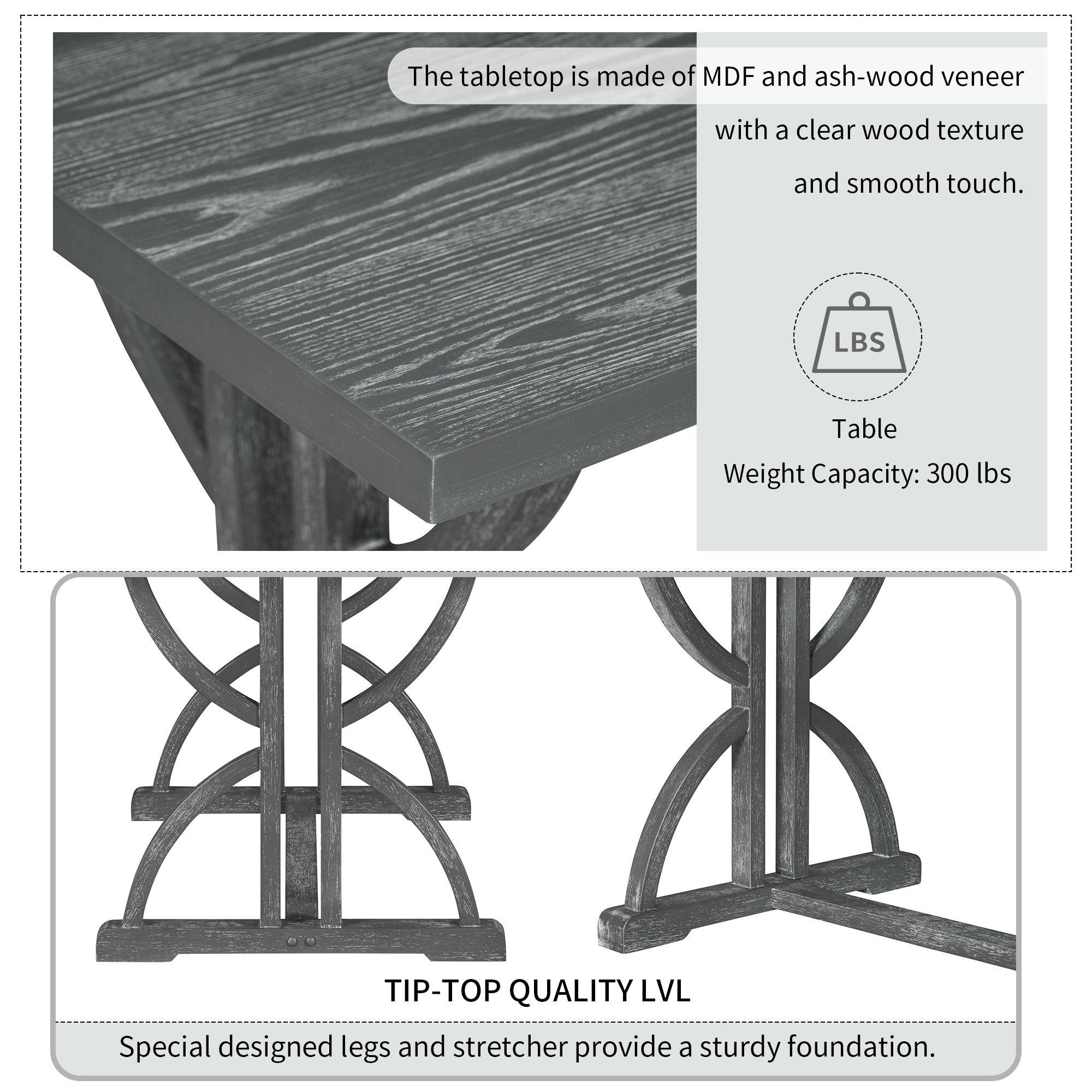 SINOFURN SYA330011GY Dining-Sets - View #14