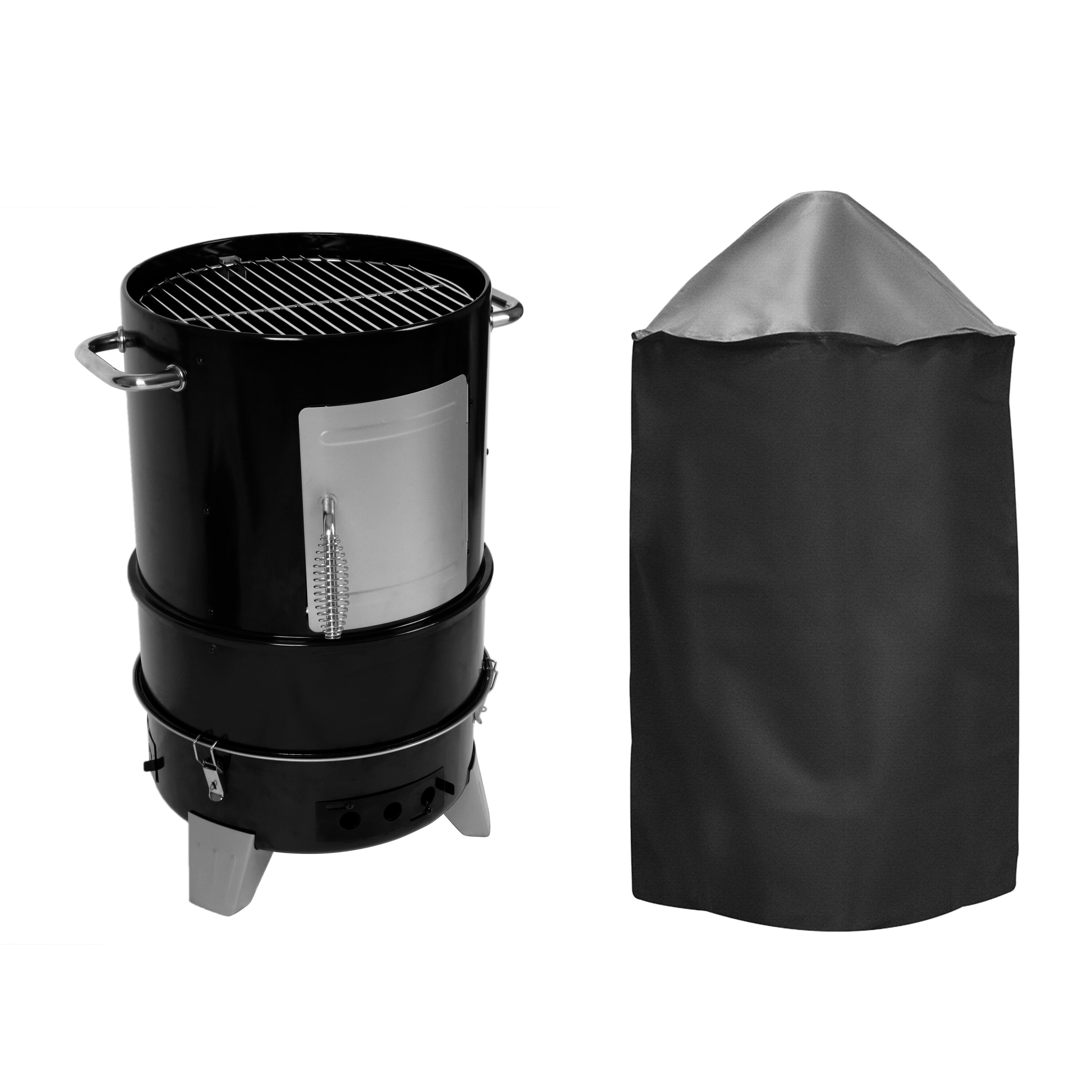 Master Forge Universal Vertical Smoker Kettle Grill 27.5-in W x 35