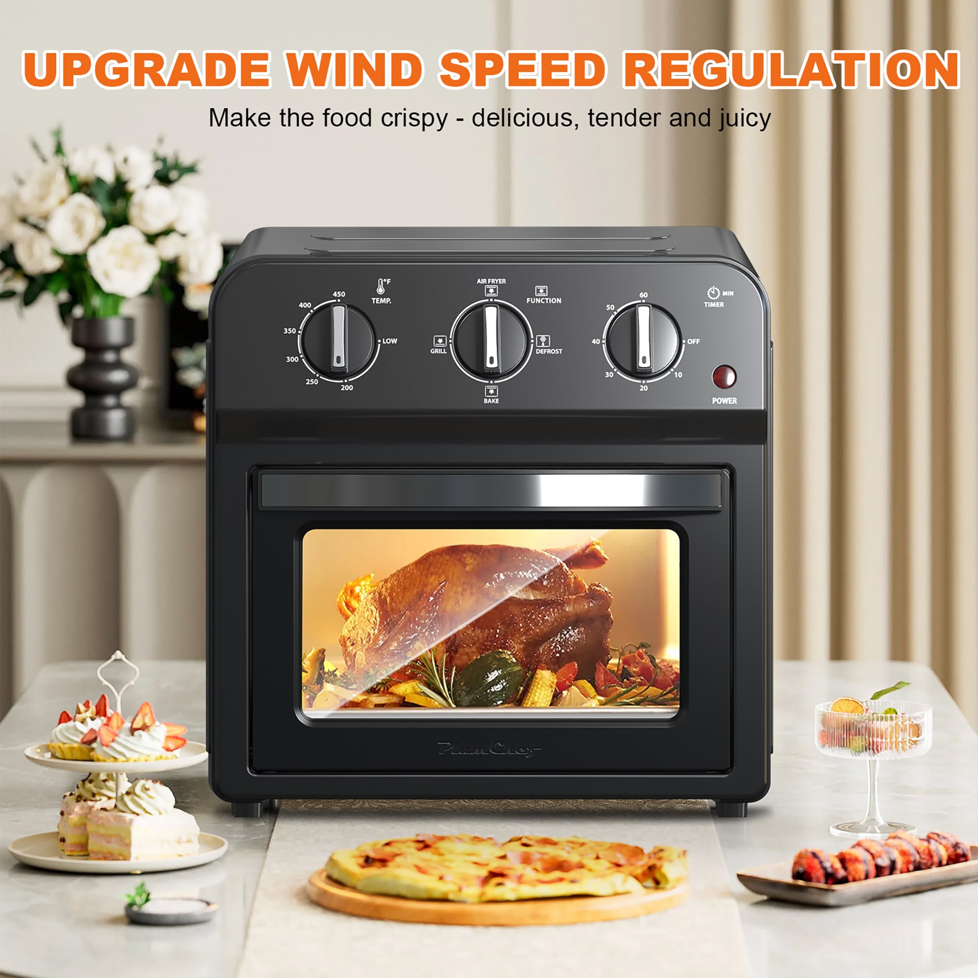 Elite Gourmet CLF-P394044 Countertop-Toaster-Ovens - View #6