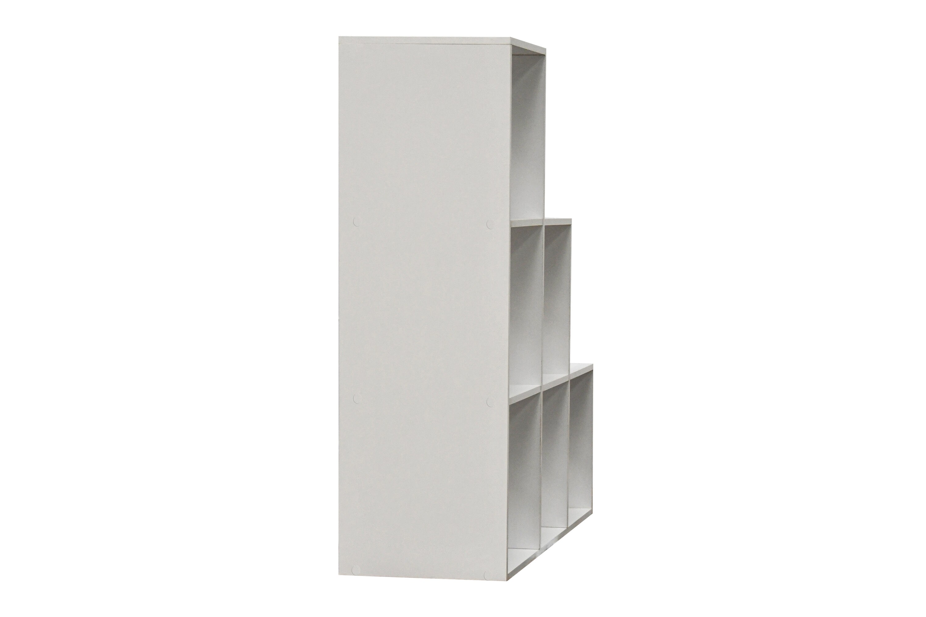 Style Selections 35.9-in H x 12.24-in W x 11.63-in D White Stackable Wood  Laminate 3 Cube Organizer in the Cube Storage Organizers department at