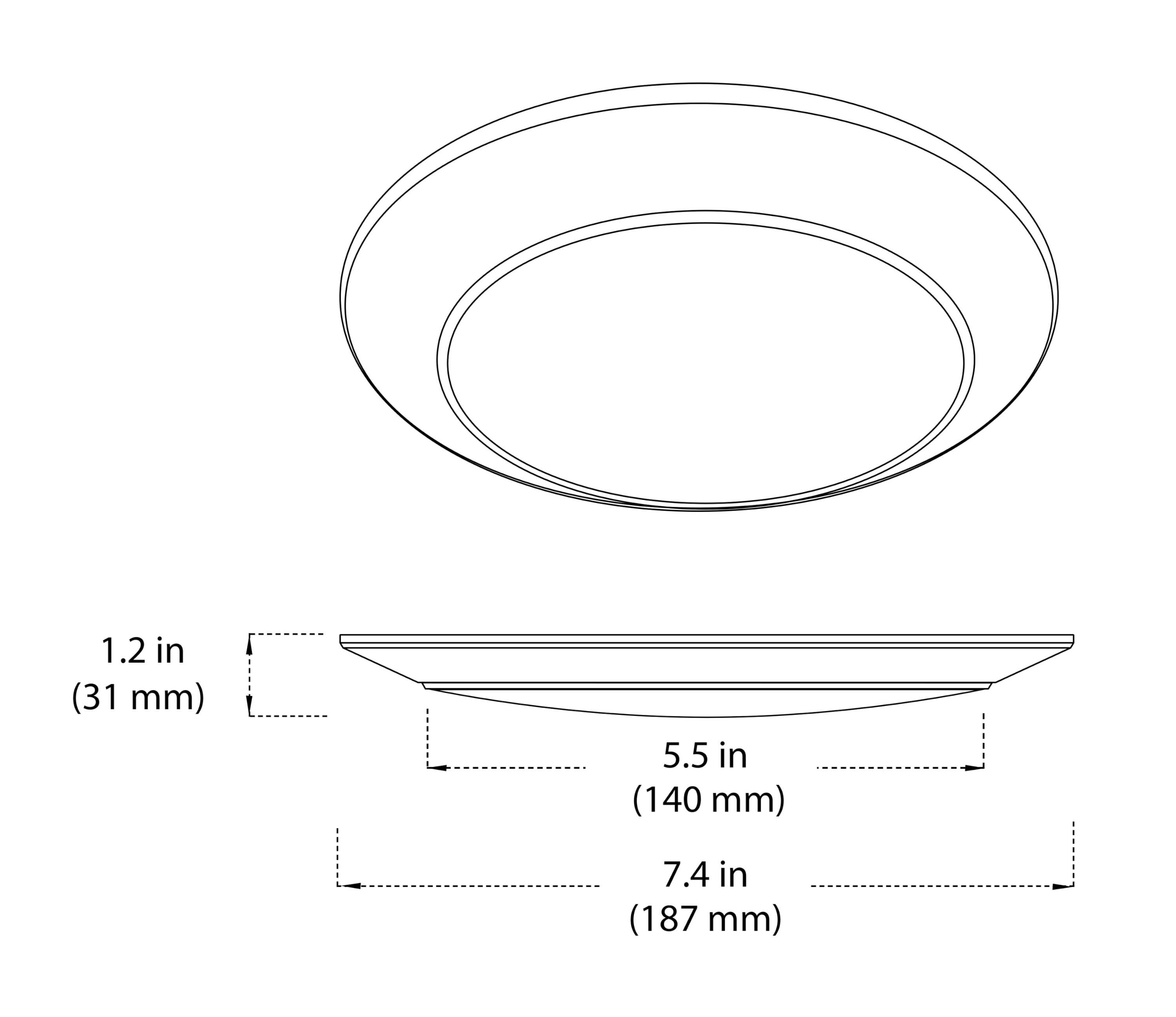 Nicor Lighting DSK563120SBK flushmounts - View #12
