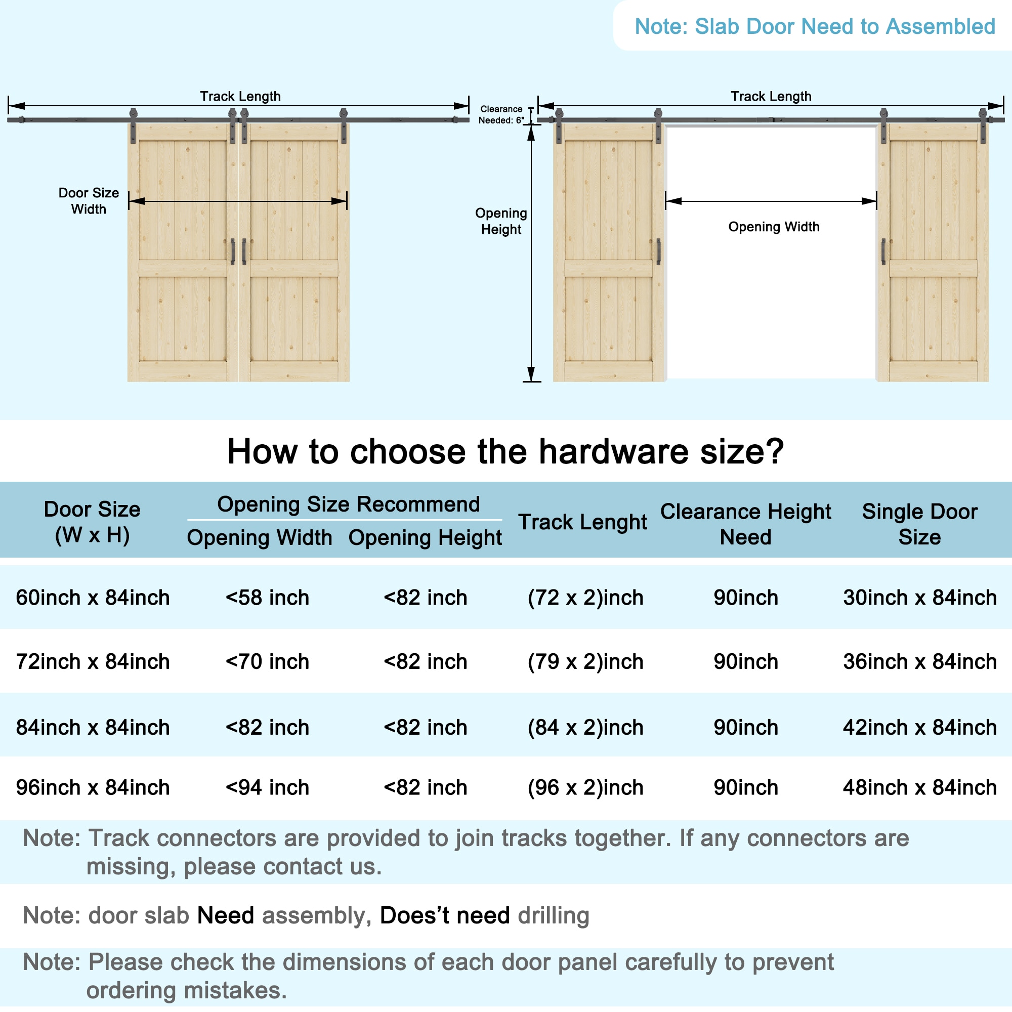 JUJUBON IN-BDPN-R-BD-72 Barn-Doors - View #7