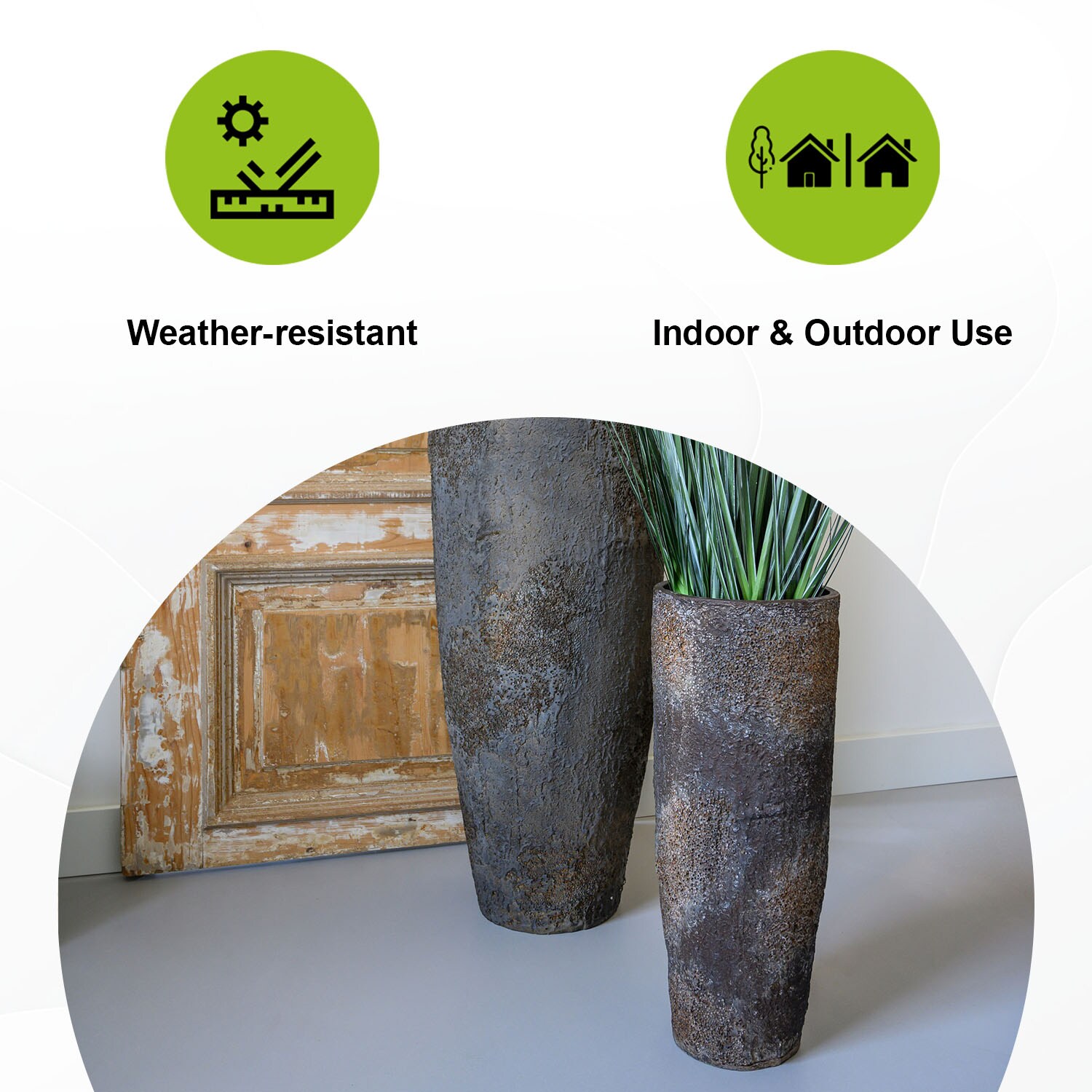 Pottery Pots F1004-107-91 Artificial-Plants-Trees - View #3