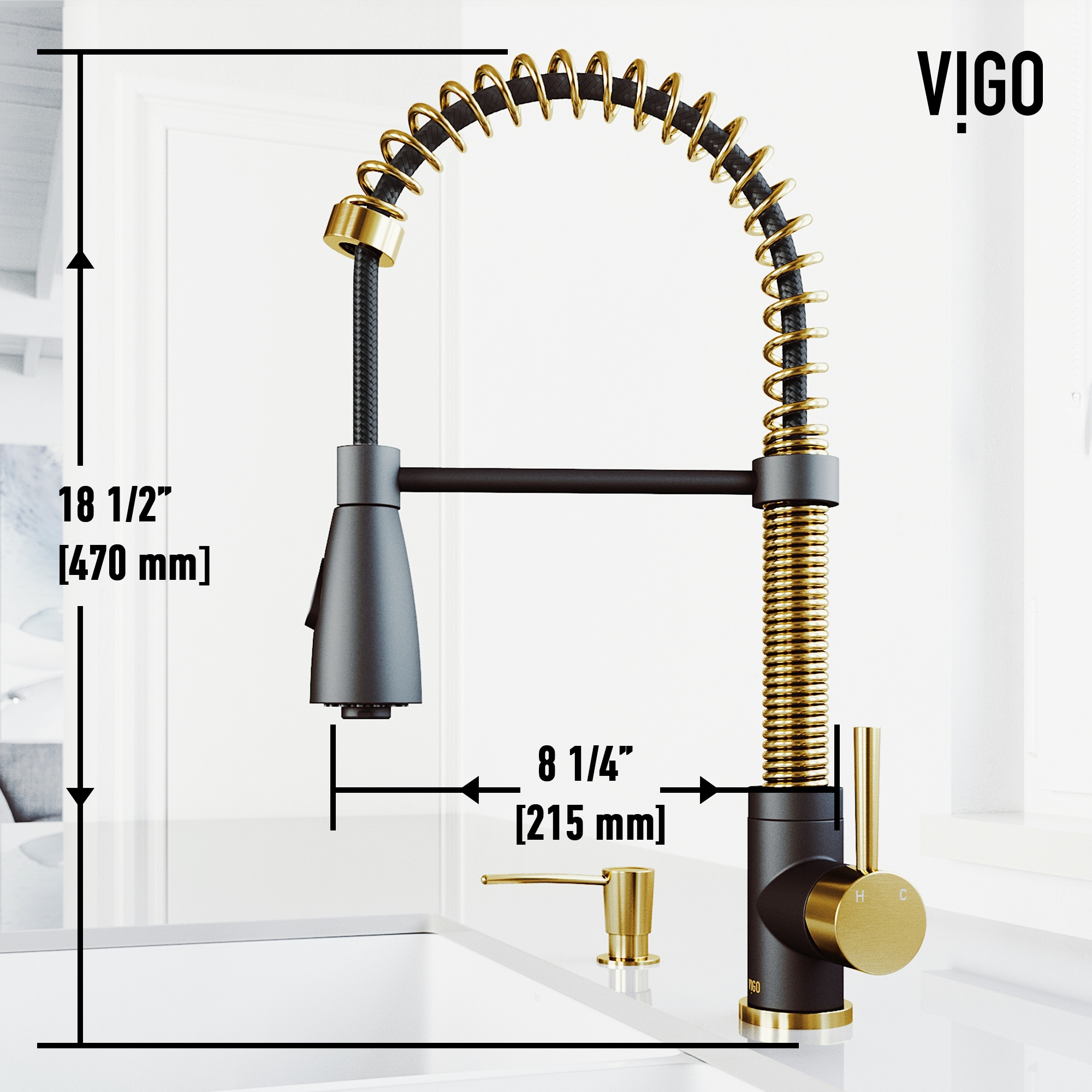 VIGO VG02003MGMBK2 Kitchen-Faucets - View #9