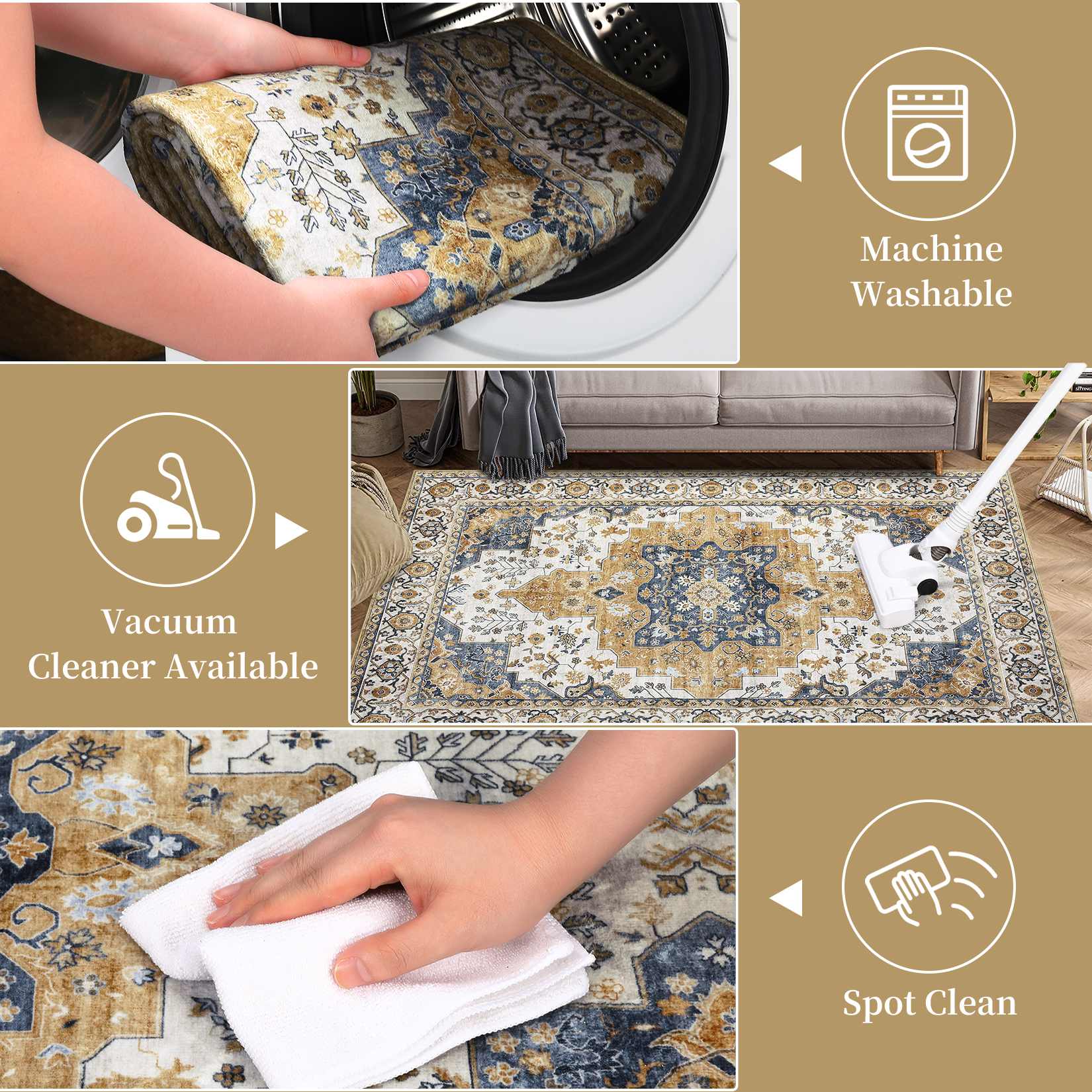 Qeetex LSN-PHO-15FBWOEK rugs - View #6