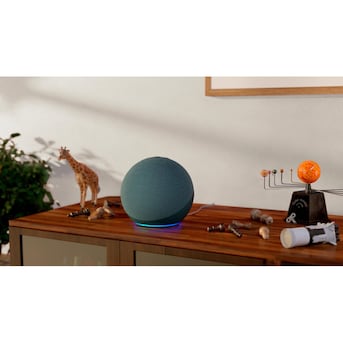 Forgænger Nedsænkning krater Amazon Echo (4th Gen) With Premium Sound, Smart Home Hub and Alexa -  Twilight Blue in the Smart Speakers & Displays department at Lowes.com