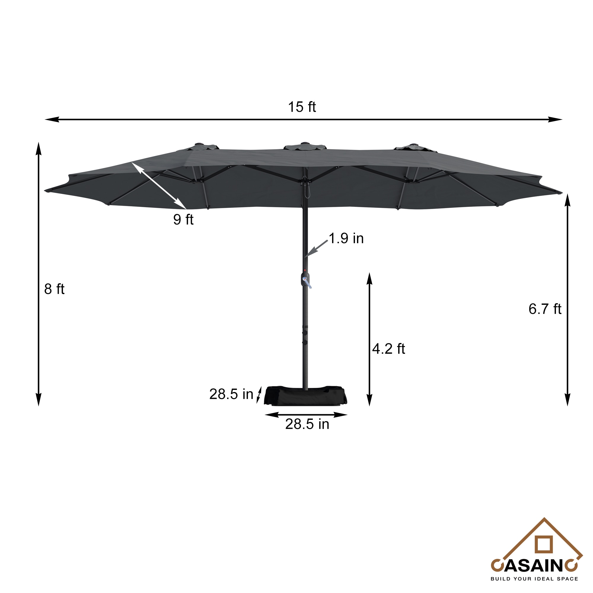 CASAINC WF-W41921422 Umbrellas-2 - View #10