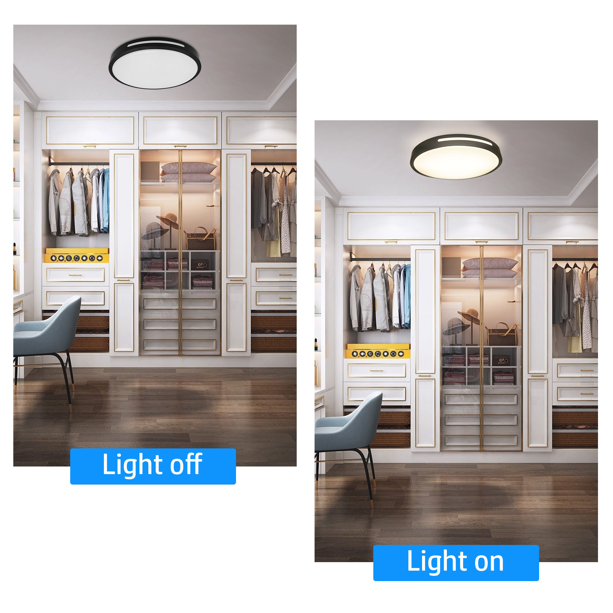 Lucere FM491324D-840BK flushmounts - View #9