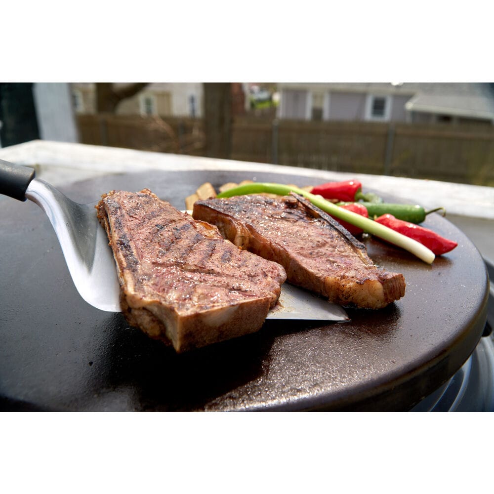 Food Flipper Hooks, Stainless Steel BBQ Turner Hooks Flips Meat Steak or  Fish - 18-inch and 14-inch Meat Hooks Flipper