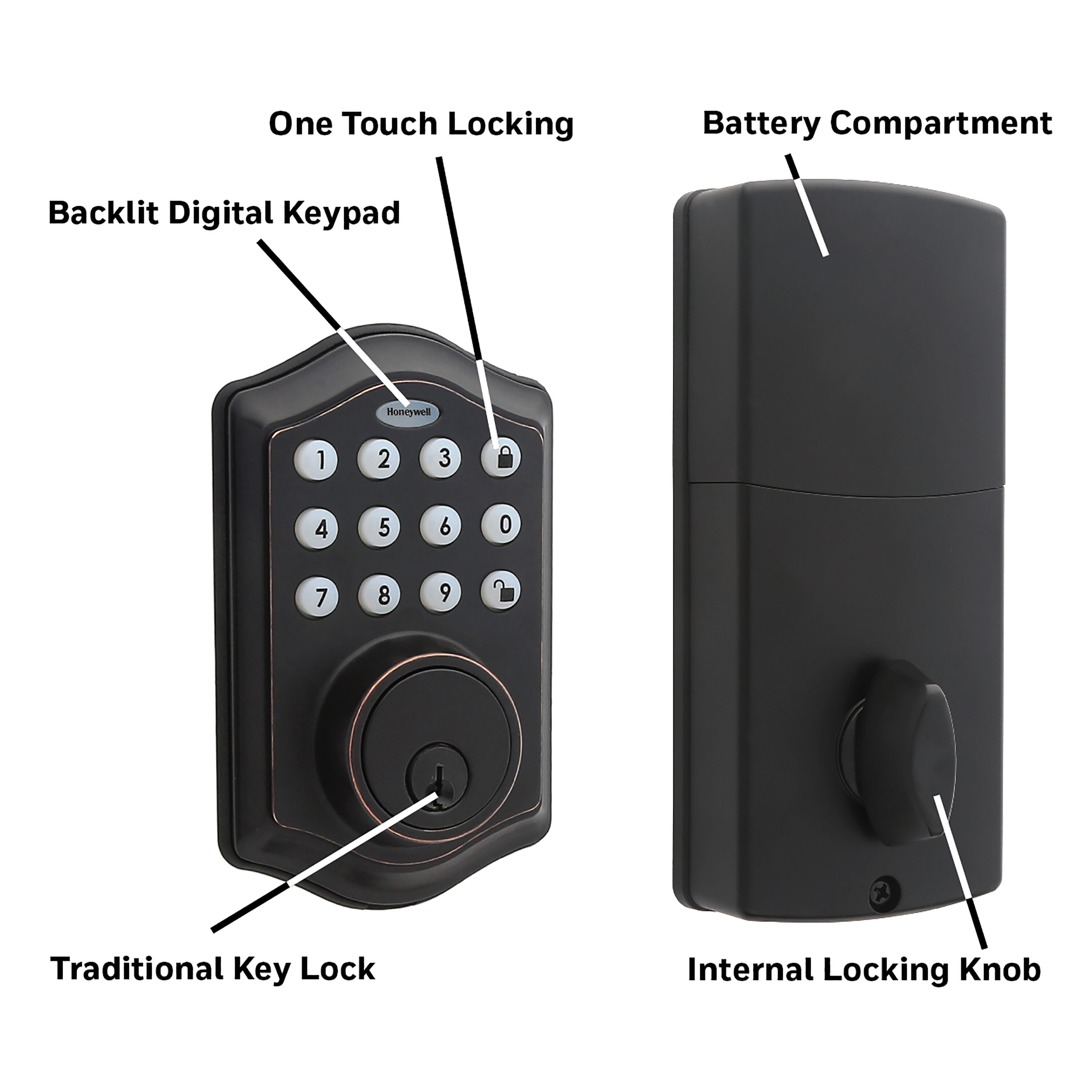 Honeywell 8712409 Electronic-Door-Locks - View #7
