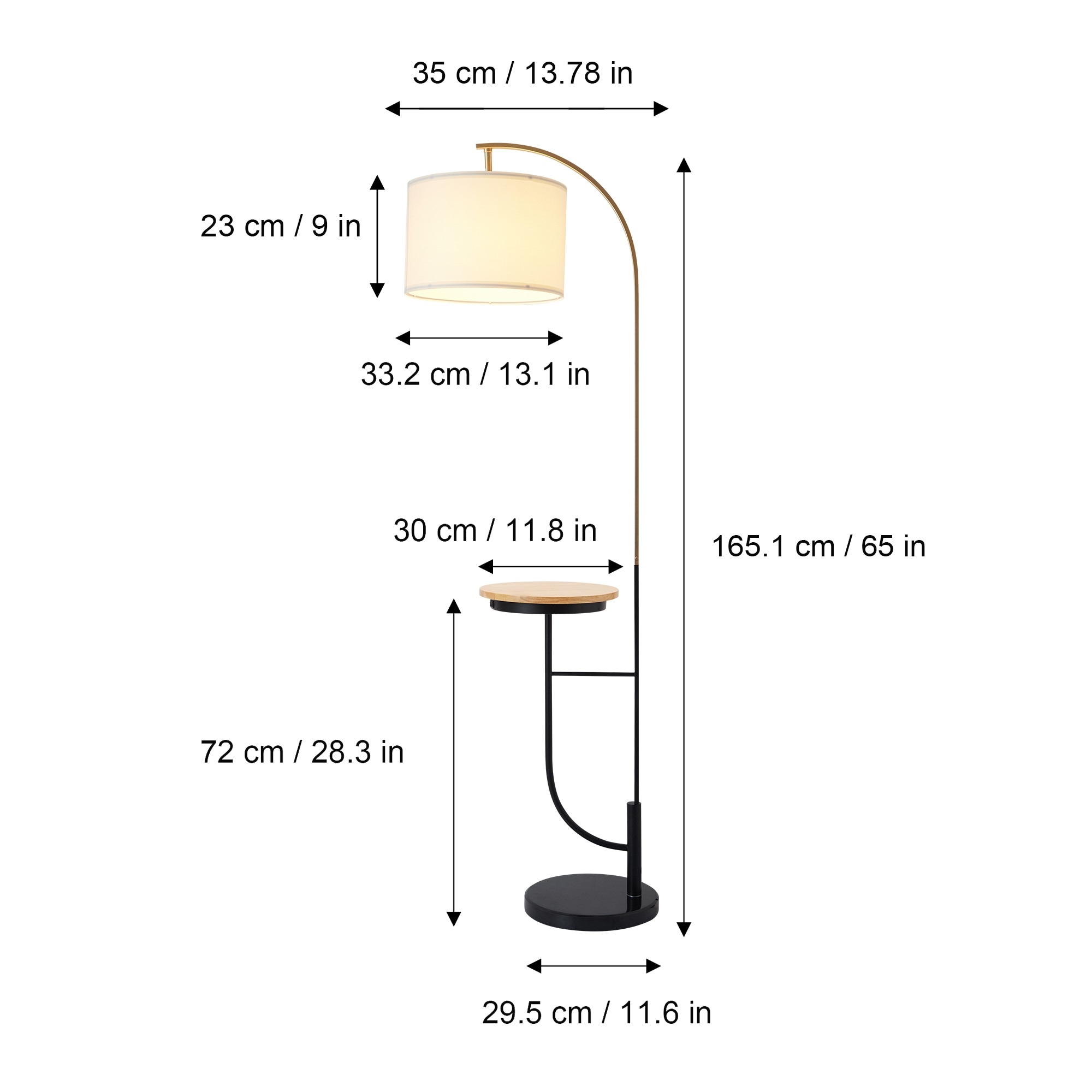 Teamson Home VN-L00071W floorlamps - View #4