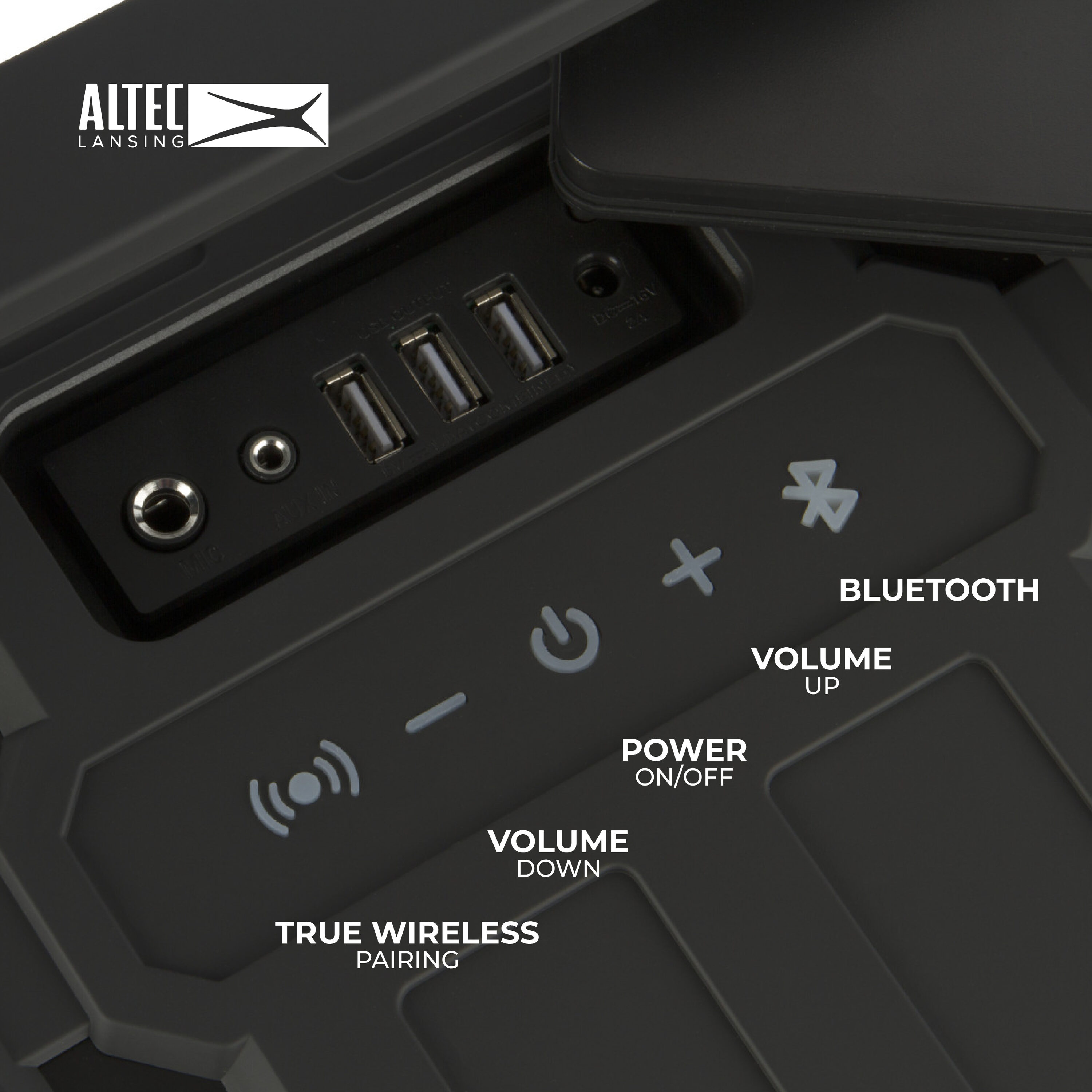 Altec Lansing Sonic Boom 2 11-in 20-Watt Bluetooth Compatibility