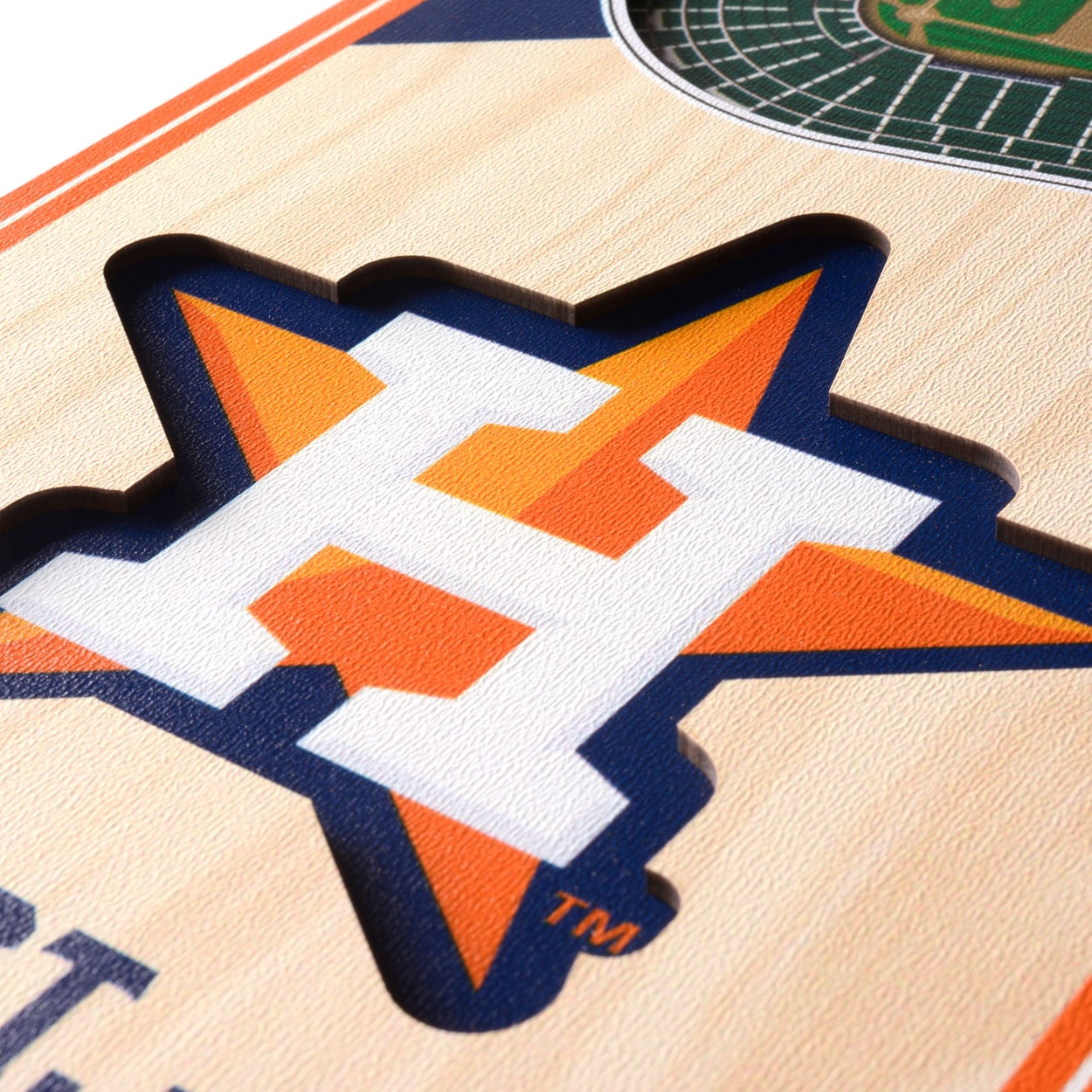 MLB Houston Astros 6x19 Stadium 3D View Banner